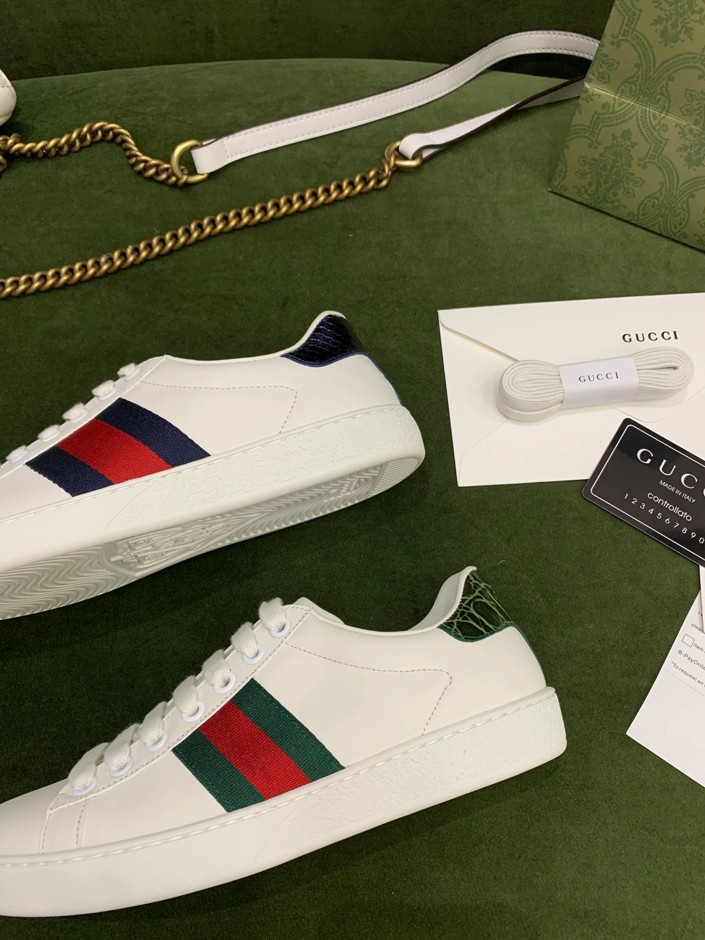 Gucci - Кроссовки - Обувь для скейтбординга - Белые кроссовки - 1