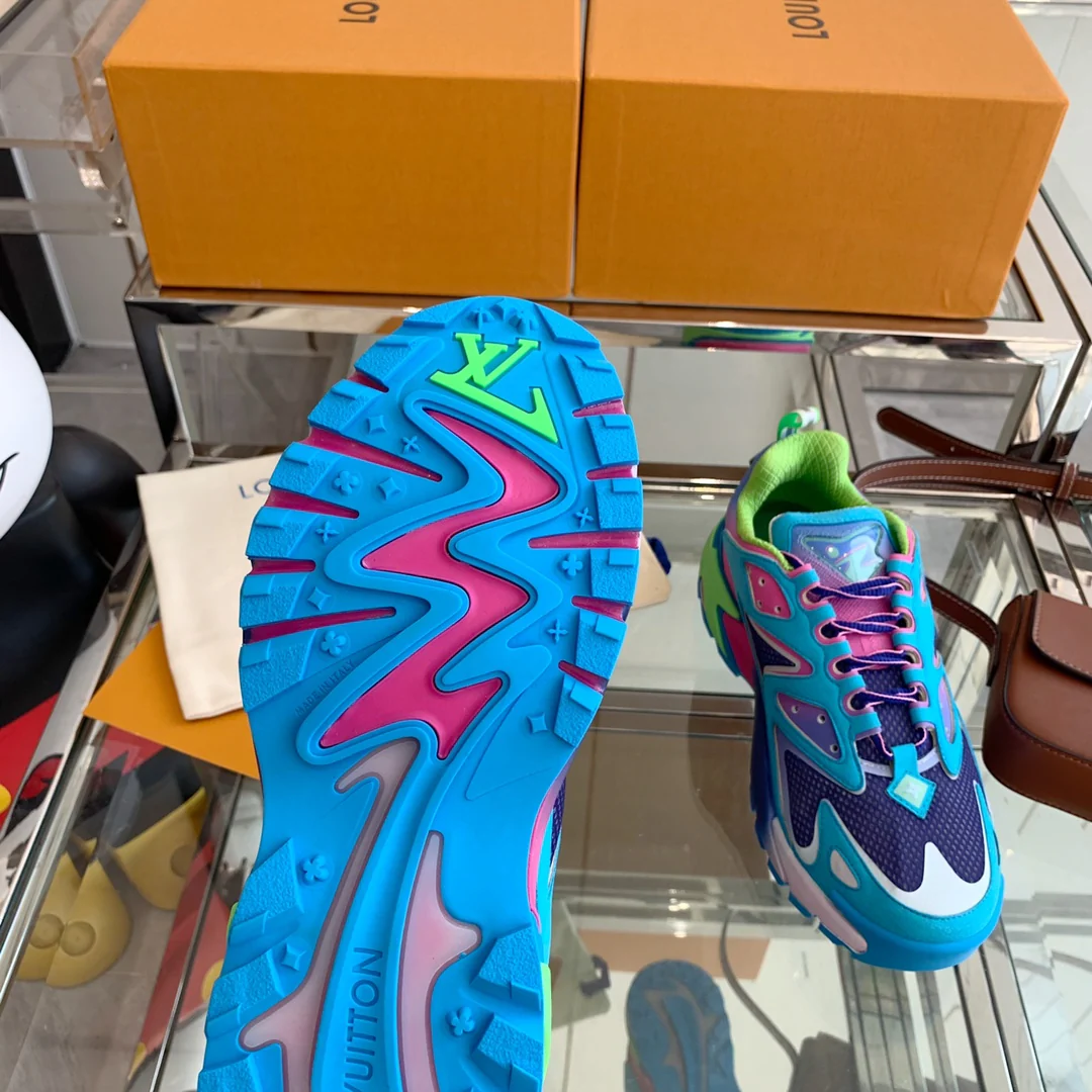 Кроссовки LV Runner Tatic - синие