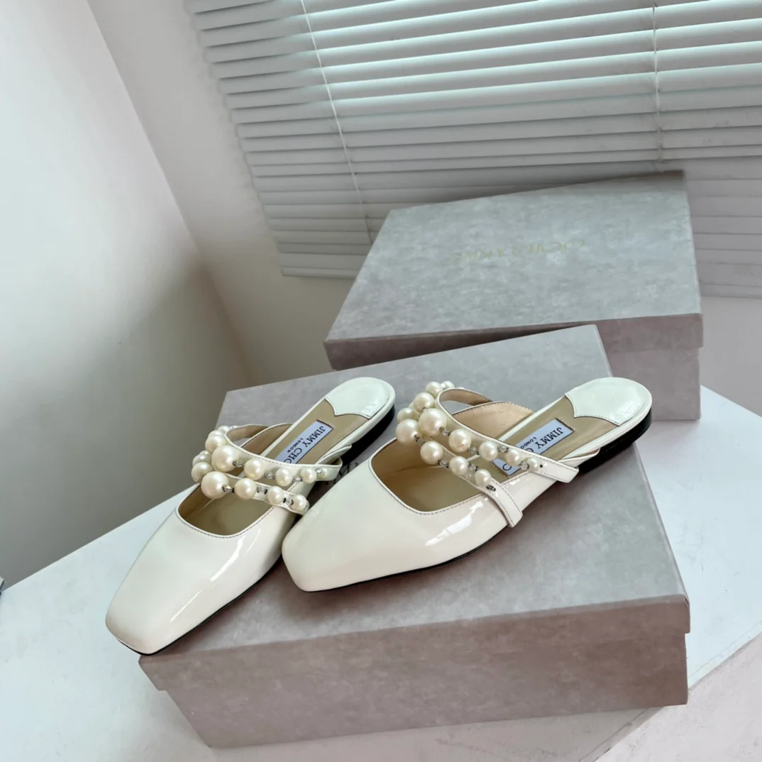 Мюли/тапочки Jimmy Pearl с квадратным носком