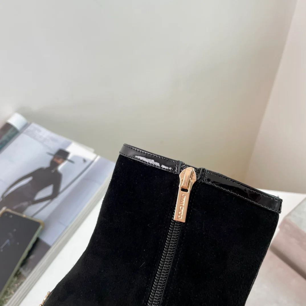 Ботильоны на низком каблуке Jimmy - 4