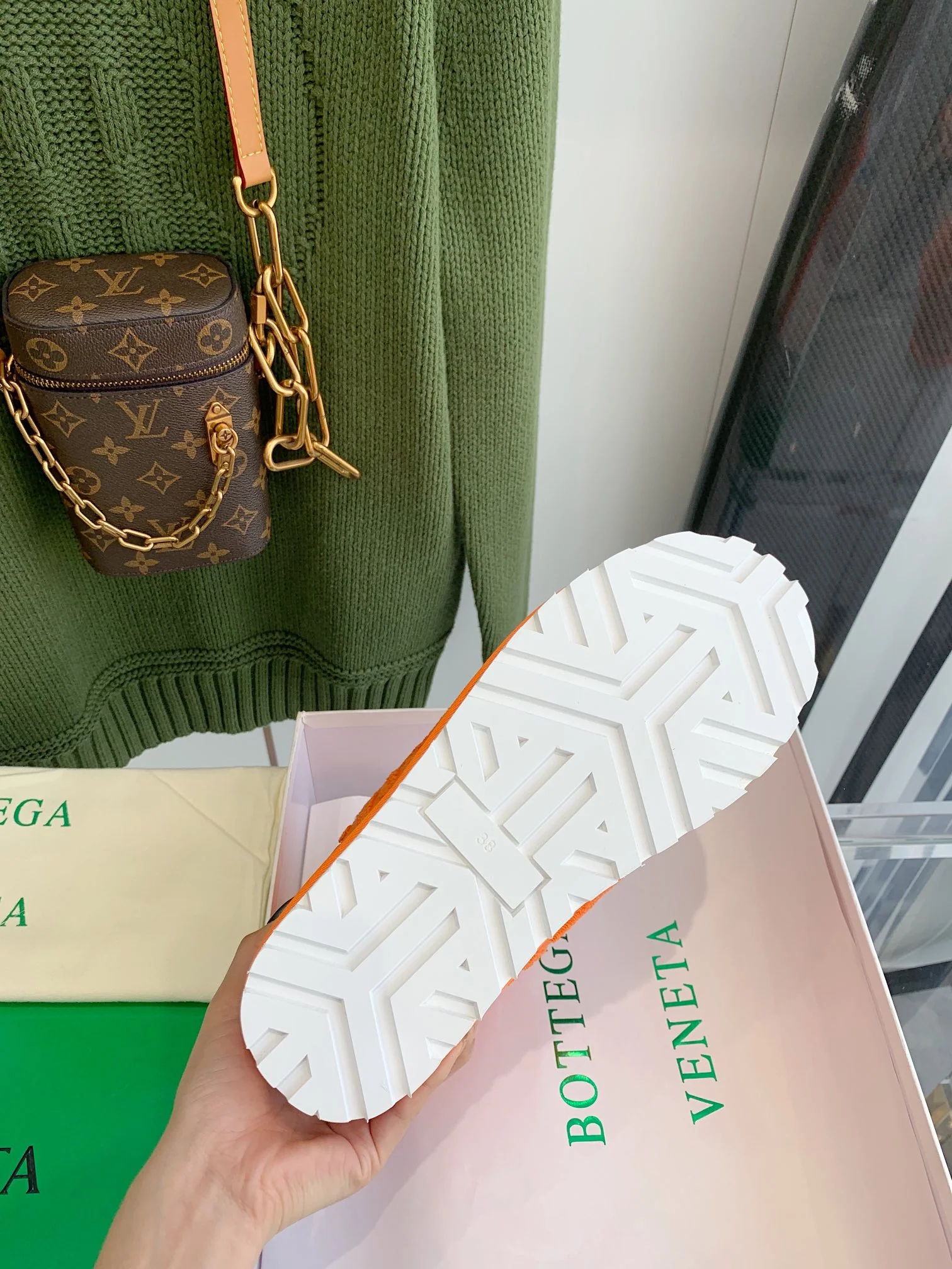 BV - Флисовые низкие сапоги - Оранжевые