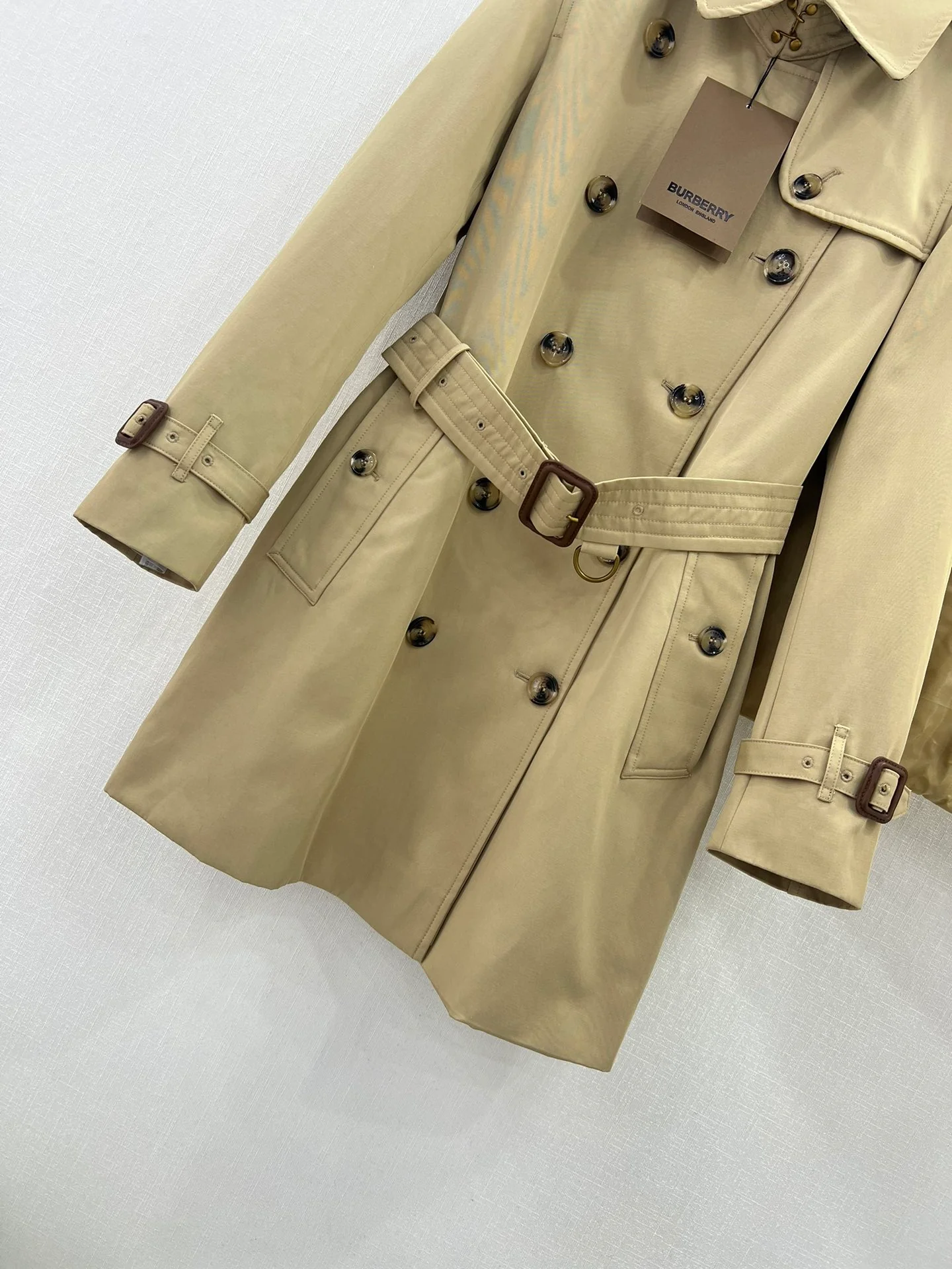 Классический короткий тренч Burberry 2403 Kensington