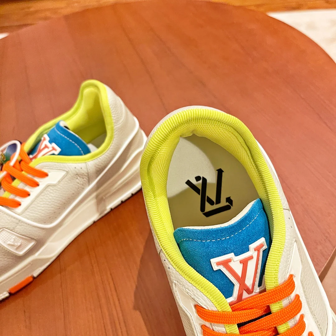 LV - Кожаные кроссовки - Повседневная обувь - Мужские - 2