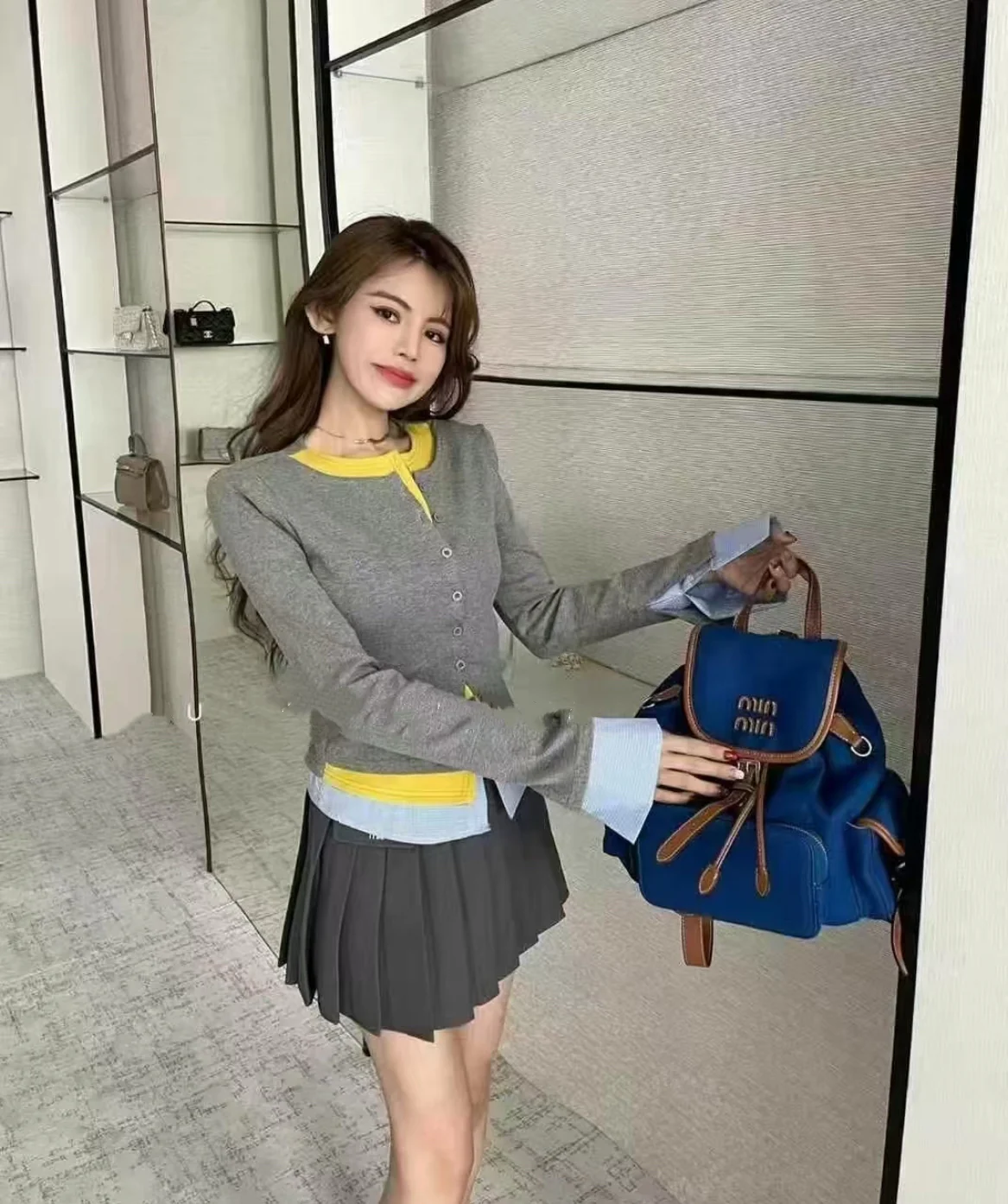 Рюкзак Miu Miu из канваса и кожи — впечатления от ношения