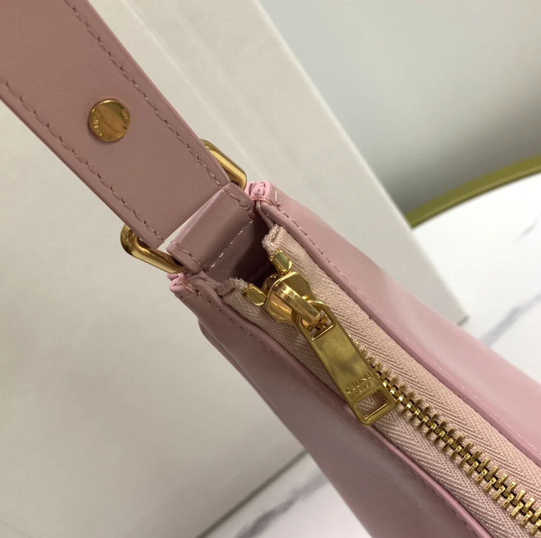 Сумка через плечо Celine Ava - гладкая кожа - розовая