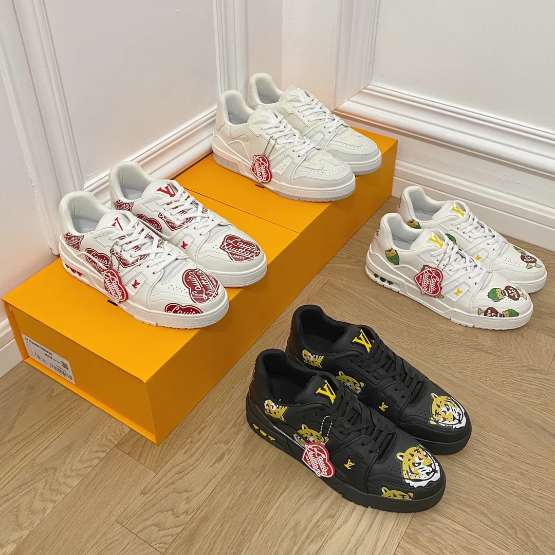Обувь LV - Кроссовки LV - Год Тигра - Повседневная обувь