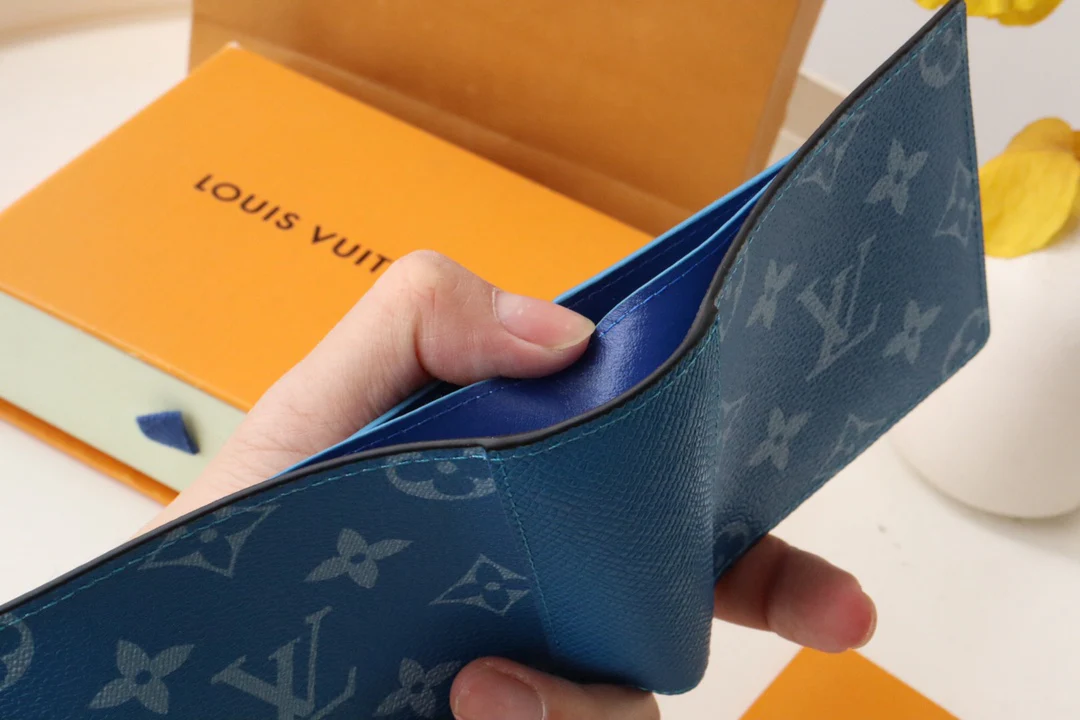 LV-m30995-многофункциональный кошелек/короткий кошелек-королевский синий