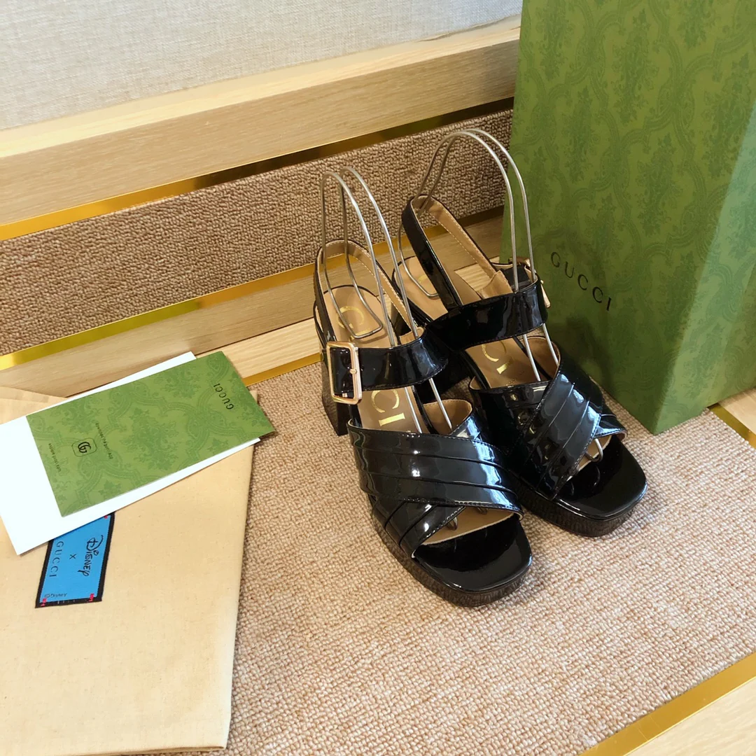 Gucci - Туфли на высоком каблуке - Босоножки на высоком каблуке