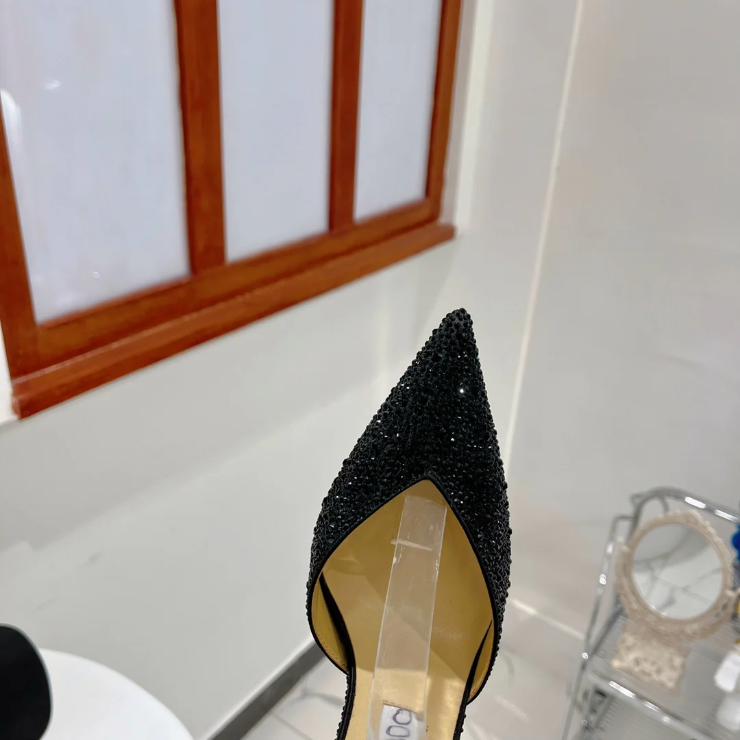 Джимми - Черные туфли на высоком каблуке