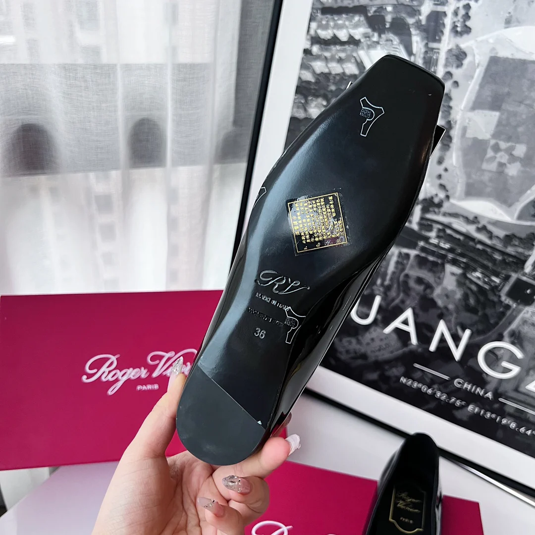 Туфли RV - классические балетки - черные