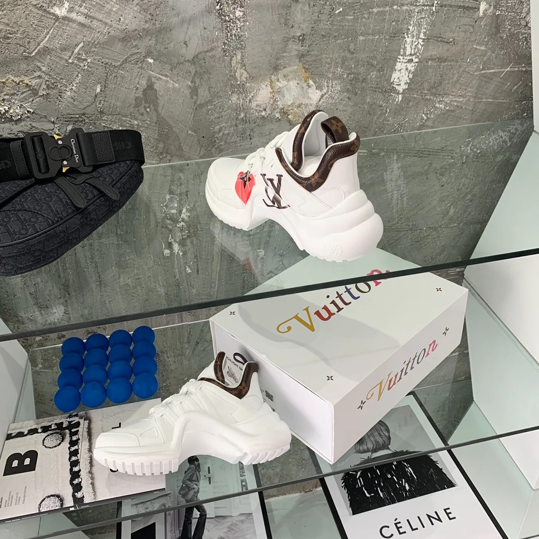 Туфли LV - Массивные туфли LV - 7