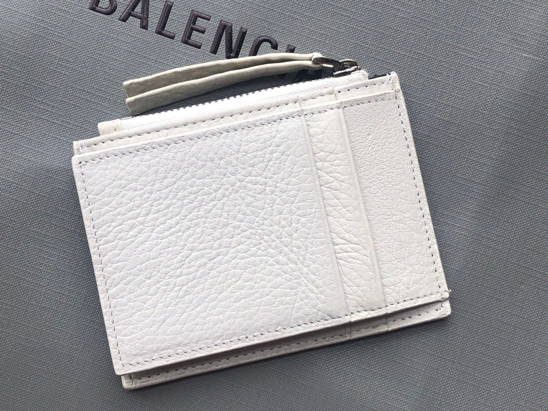 Balenciaga-拉链零钱卡包