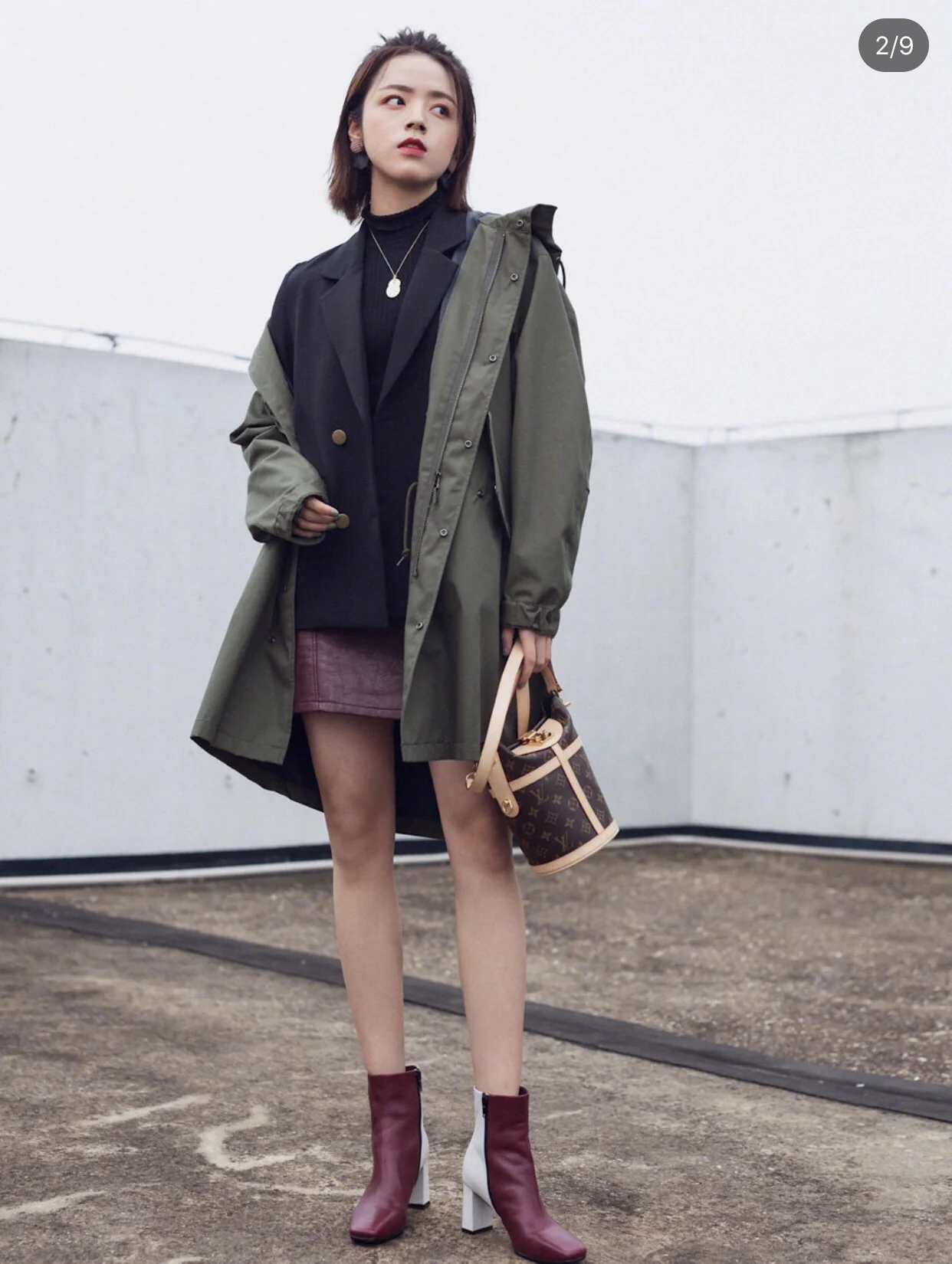 m43587-LV-duffle-bag (French Fries Bag) - Сумка/Чехол через плечо