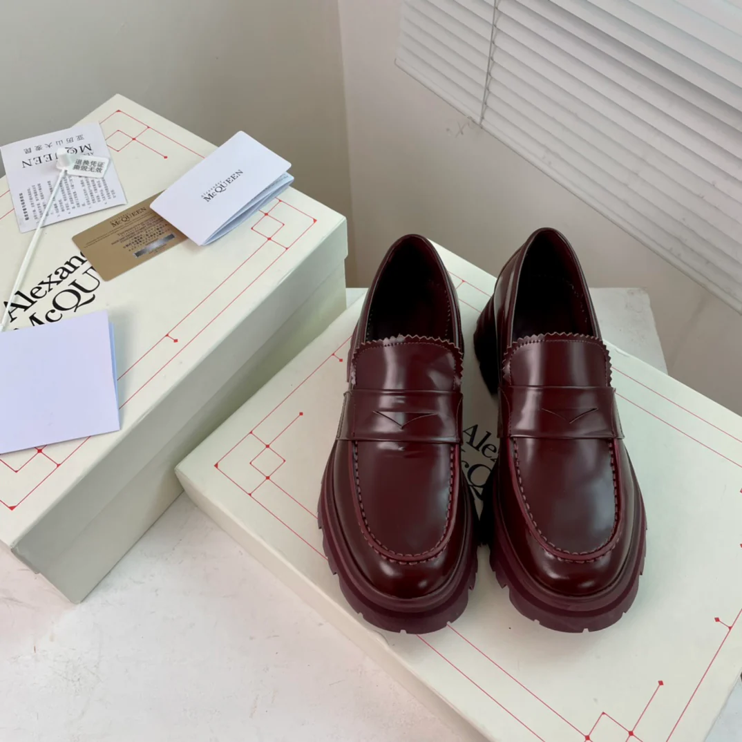 Лоферы на платформе McQueen - 2