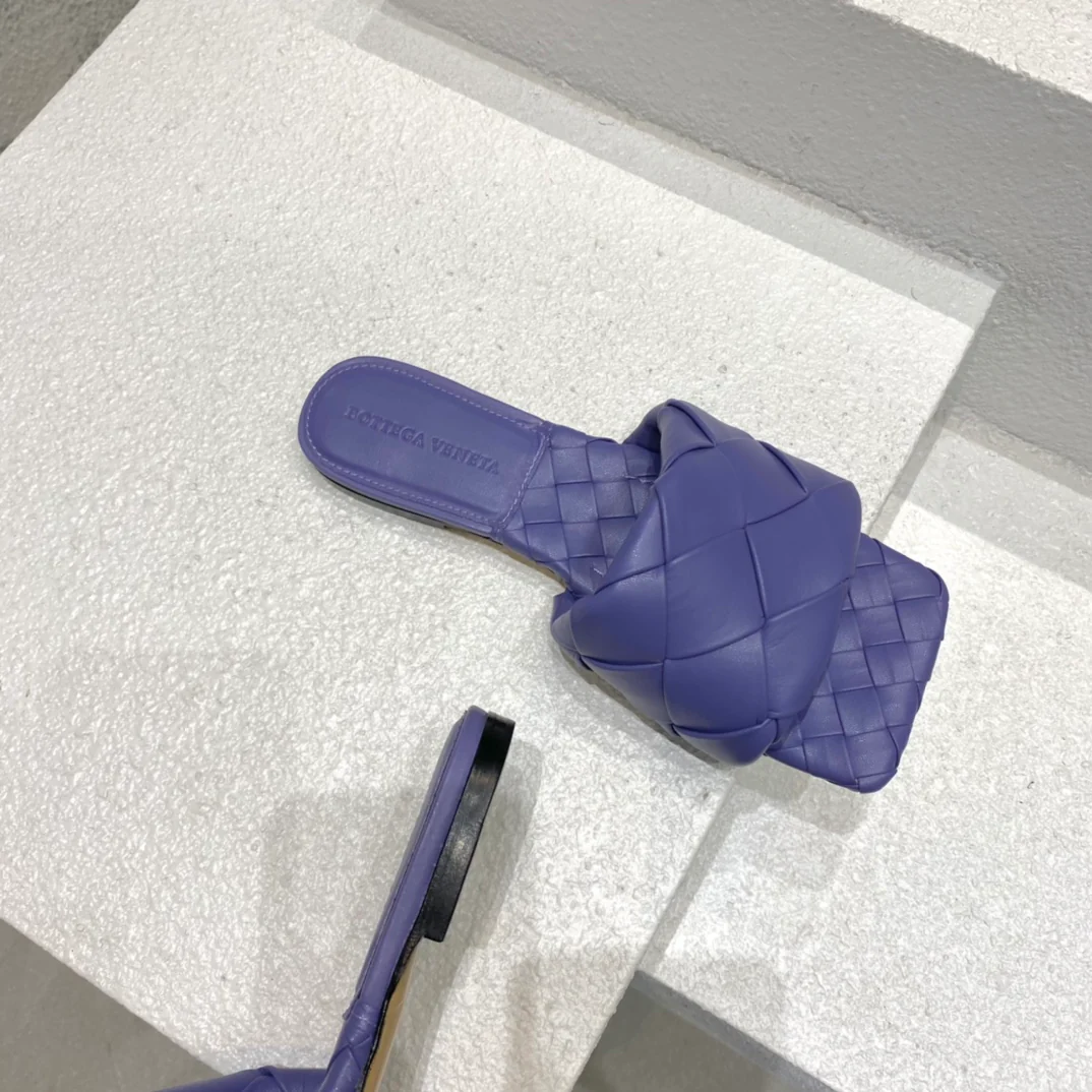 BV - Плетеные сандалии - Сине-фиолетовые