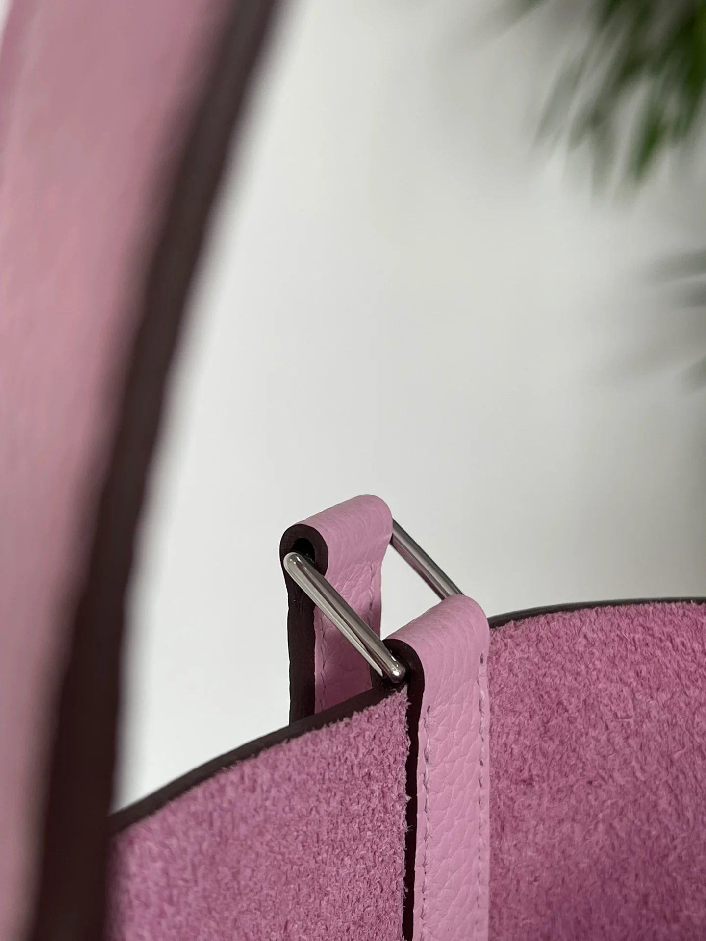 Hermes Picotin 18-tc-x9 Mallow Purple Silver Buckle