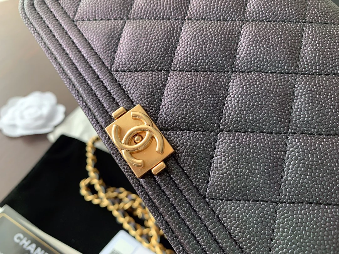 Chanel Boy WOC Pearl Collection - Глянцевая кожа - 1