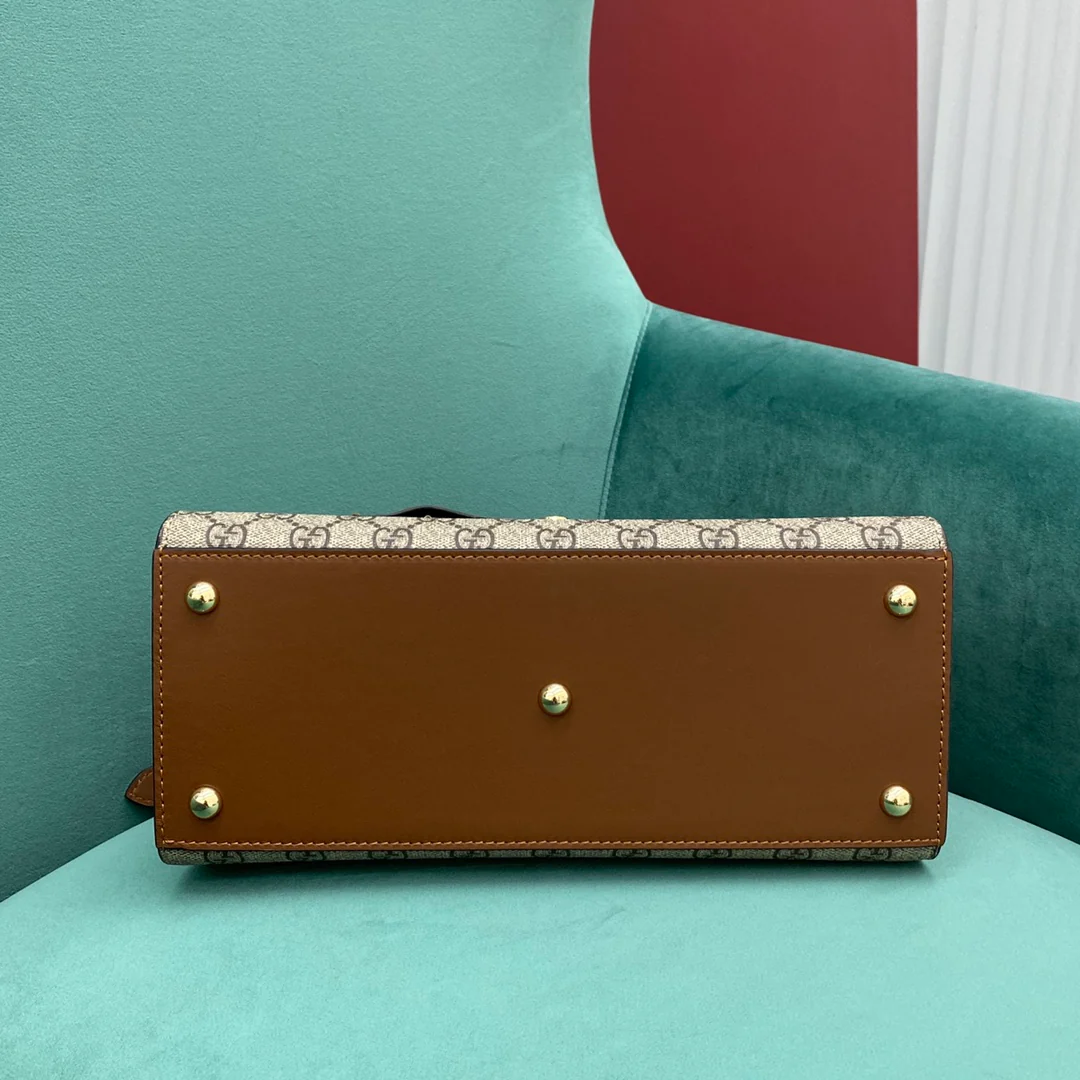 Большая сумка Gucci Padlock, черная, 28 см x 11 см x 19 см.