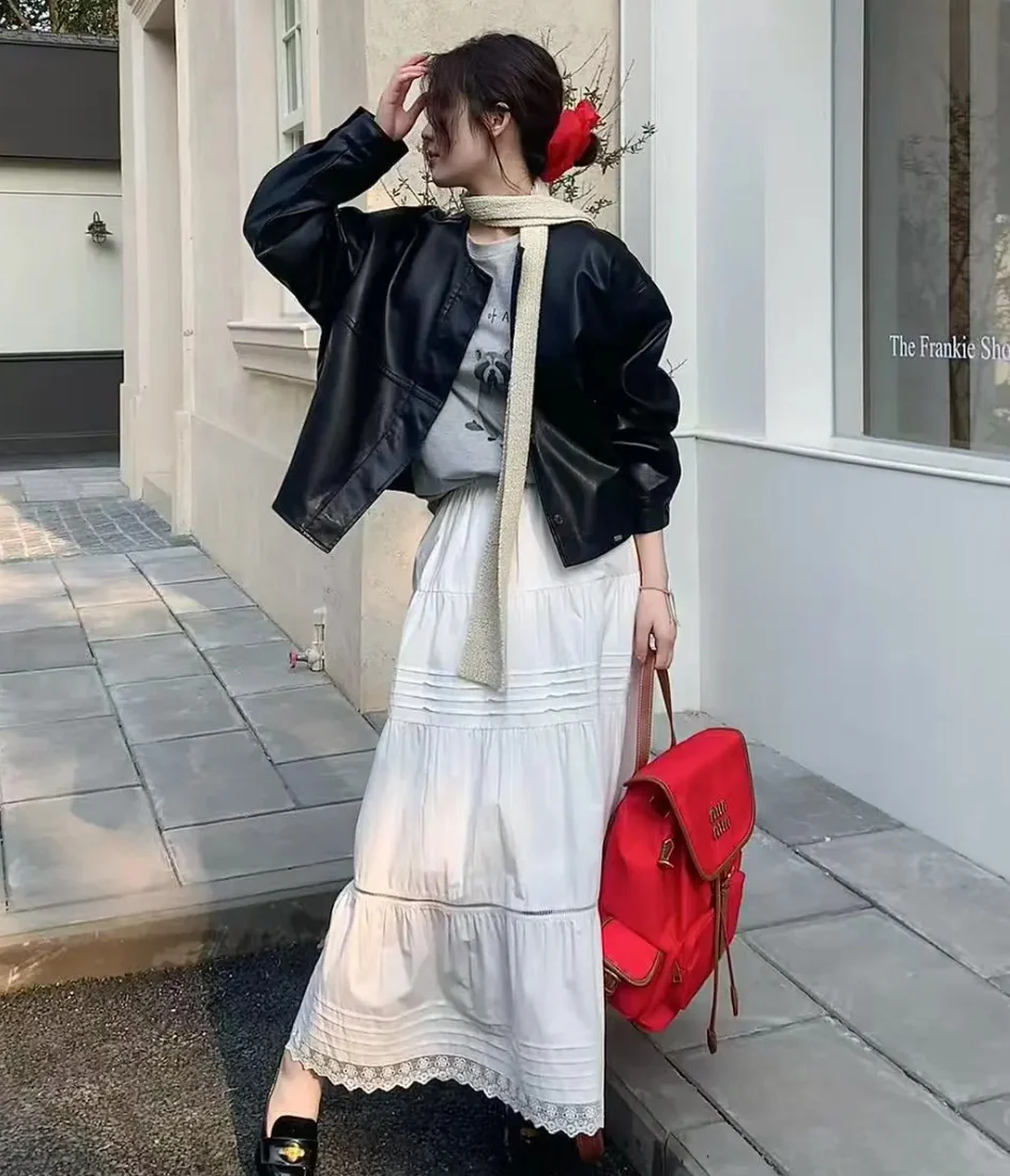 Рюкзак Miu Miu из канваса и кожи — красный (образ представлен отдельно)