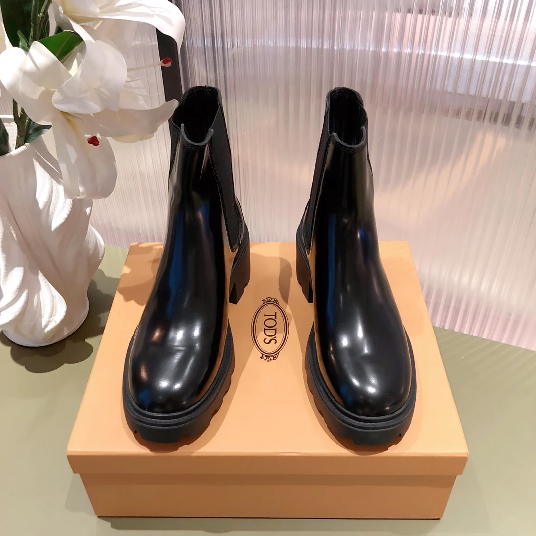 Ботильоны на платформе Tods