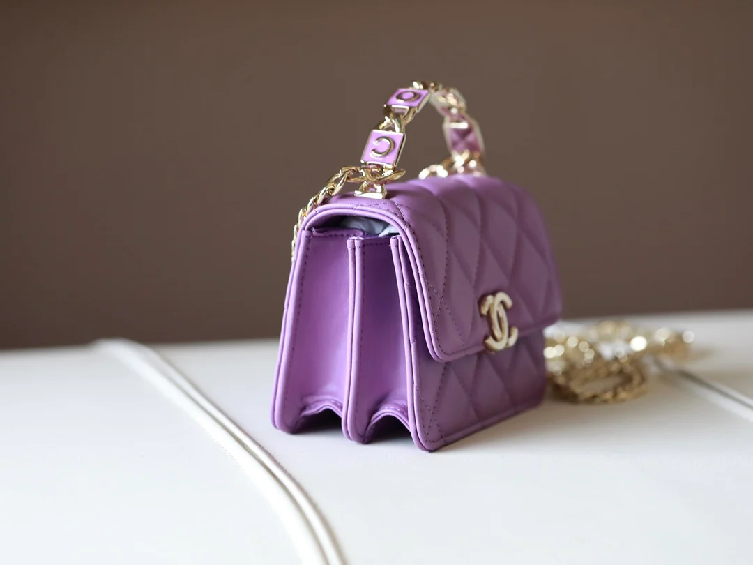 Chanel - в стиле Чжао Луси - Маленькая сумка через плечо - 3