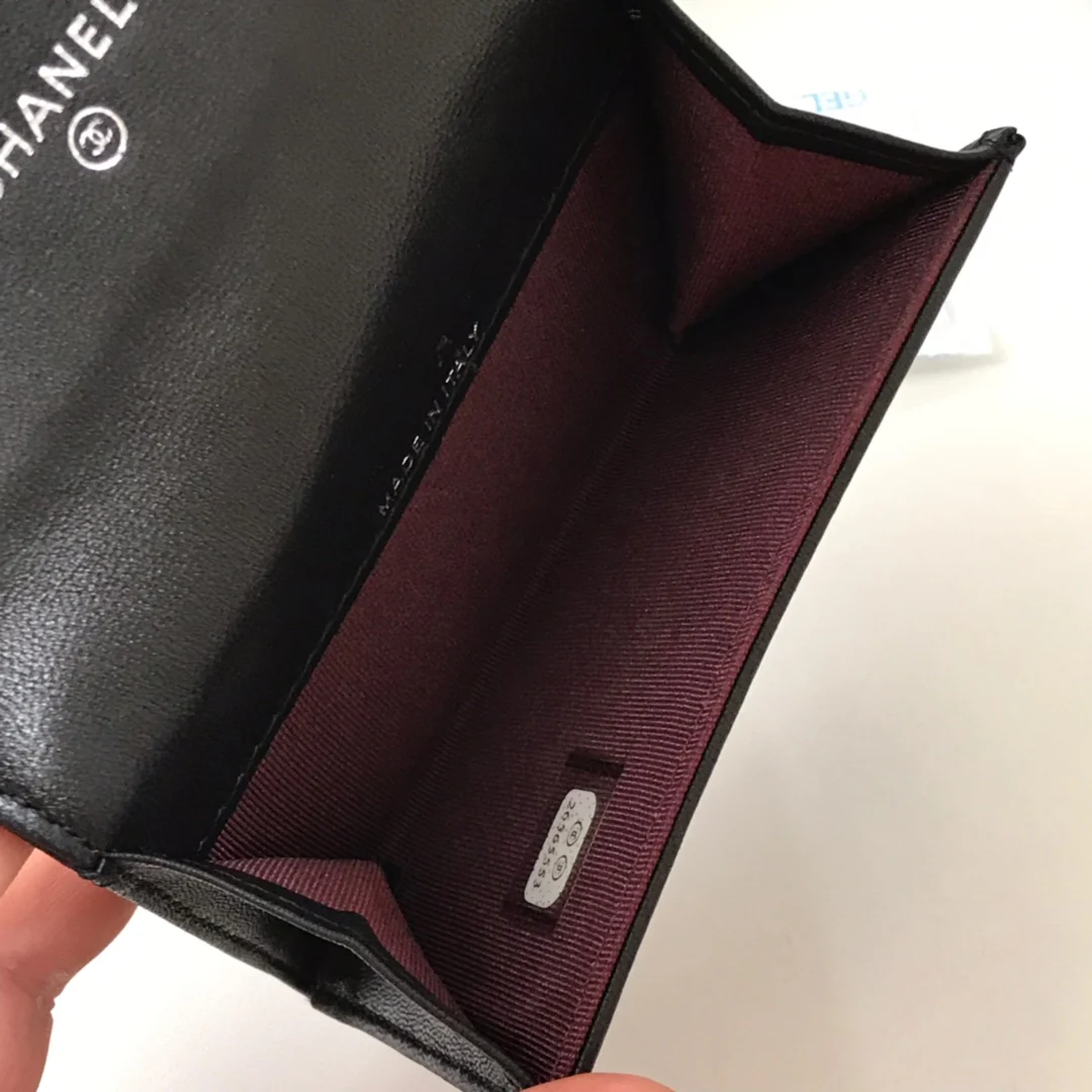 Однослойный держатель для карт Chanel Classic CF - 2 шт.