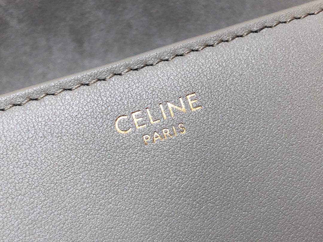 Сумка Celine Teen Soft из телячьей кожи с зернистой текстурой (16 видов бумаги) - 1