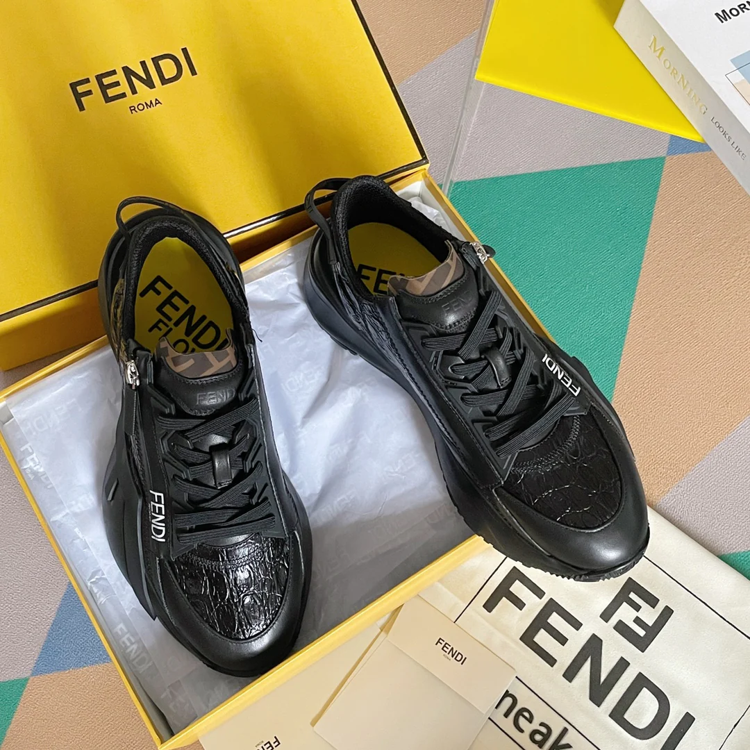 Fendi - Повседневные кроссовки - Черные