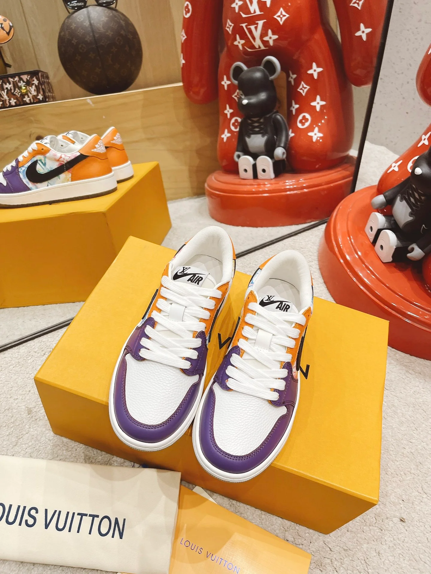 Обувь LV - обувь, созданная в рамках сотрудничества LV и Nike - 2