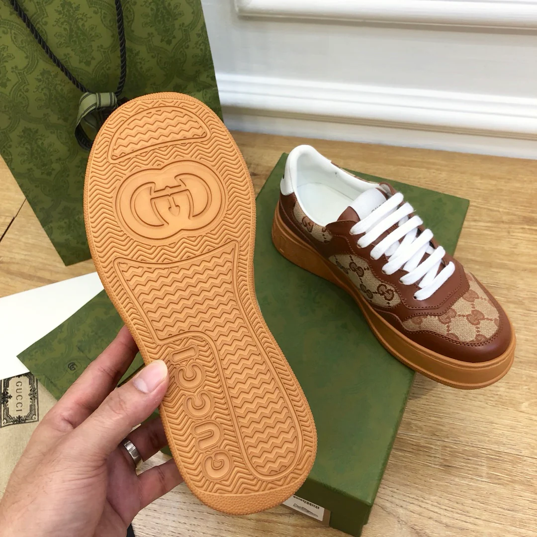 кроссовки на платформе Gucci