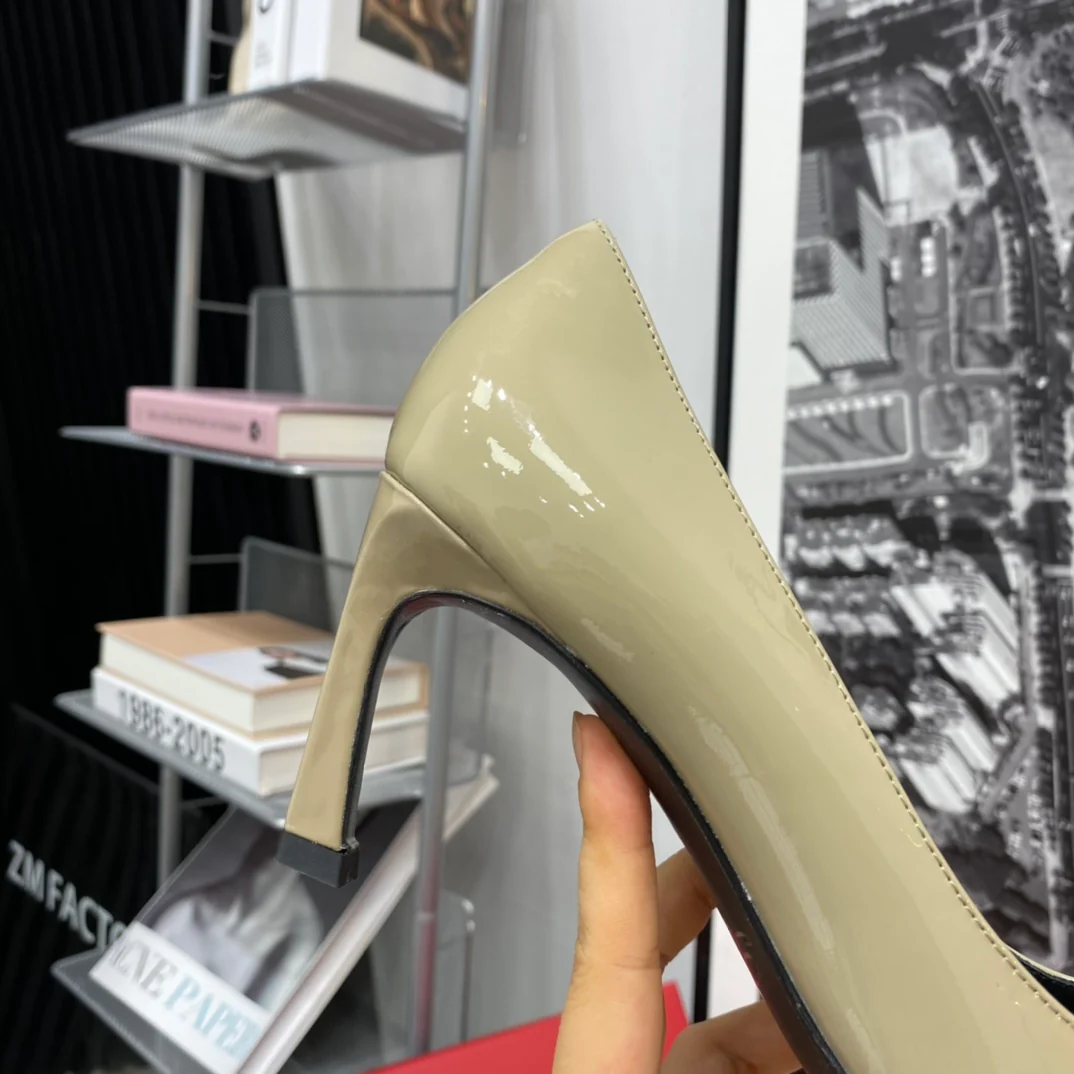 Каблук-банан RV-7-5 см - Слоново-серый