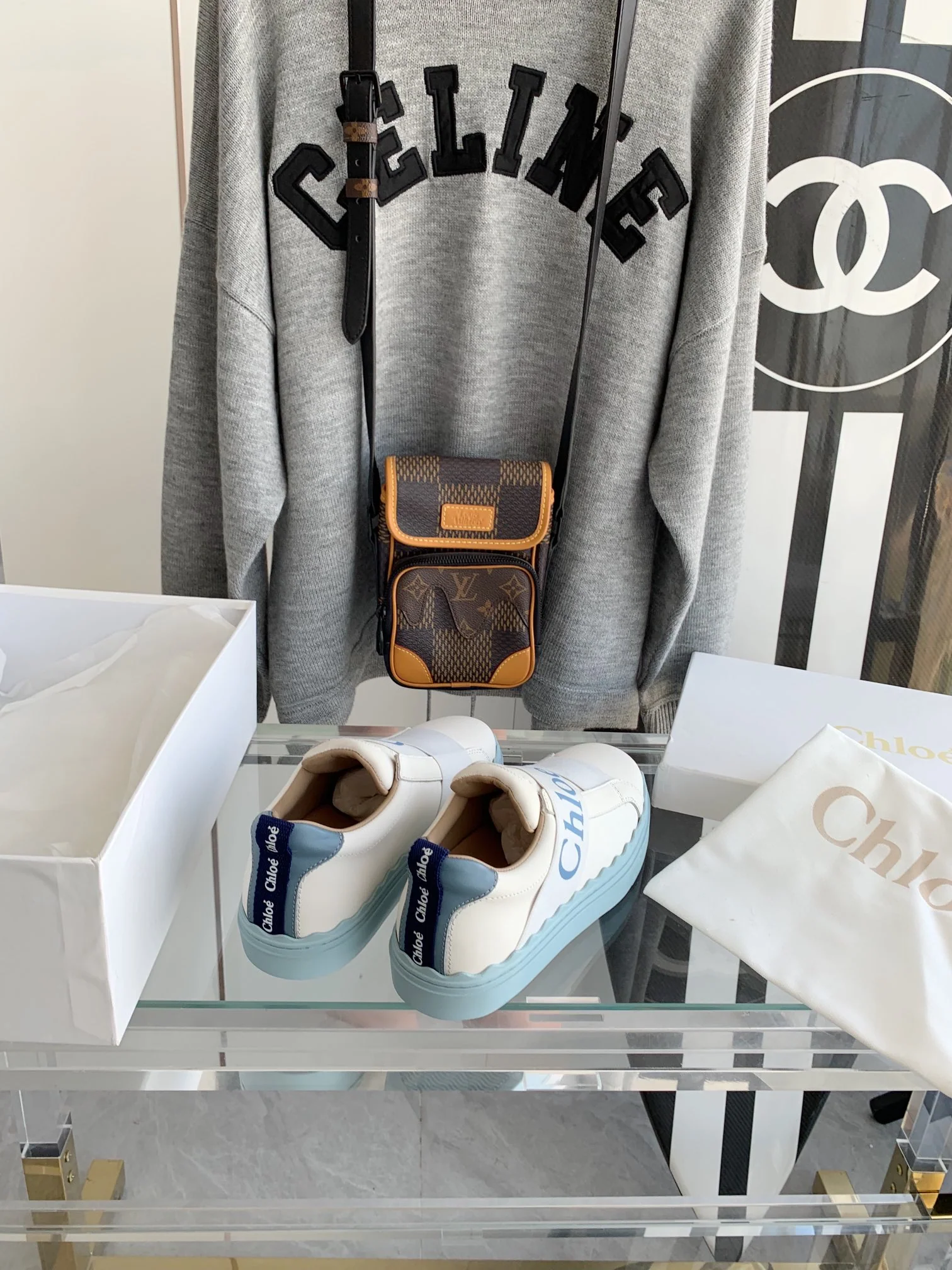 Хлоя - Белые кроссовки - Повседневная обувь