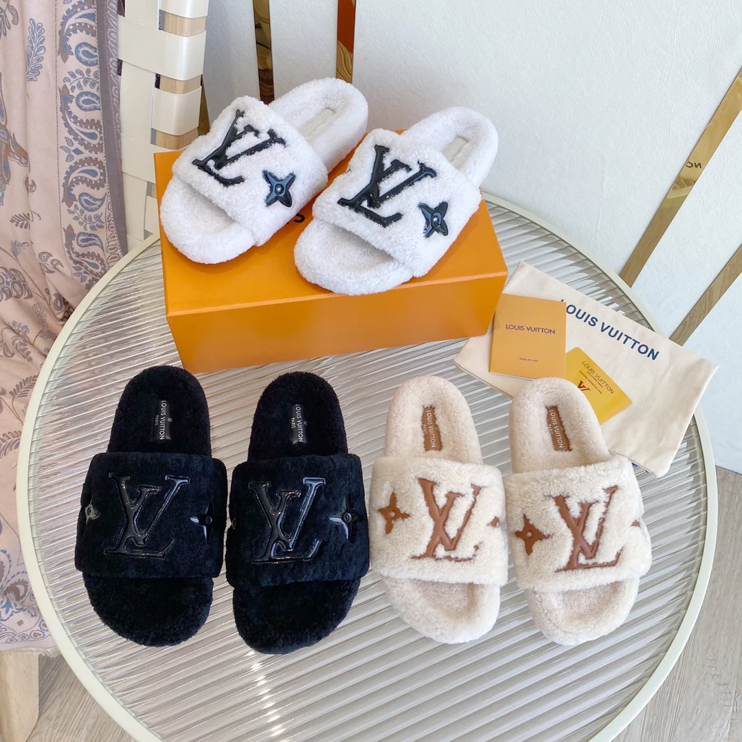 Весна/Лето 2022 - Тапочки из овечьей шерсти - Абрикосовый цвет