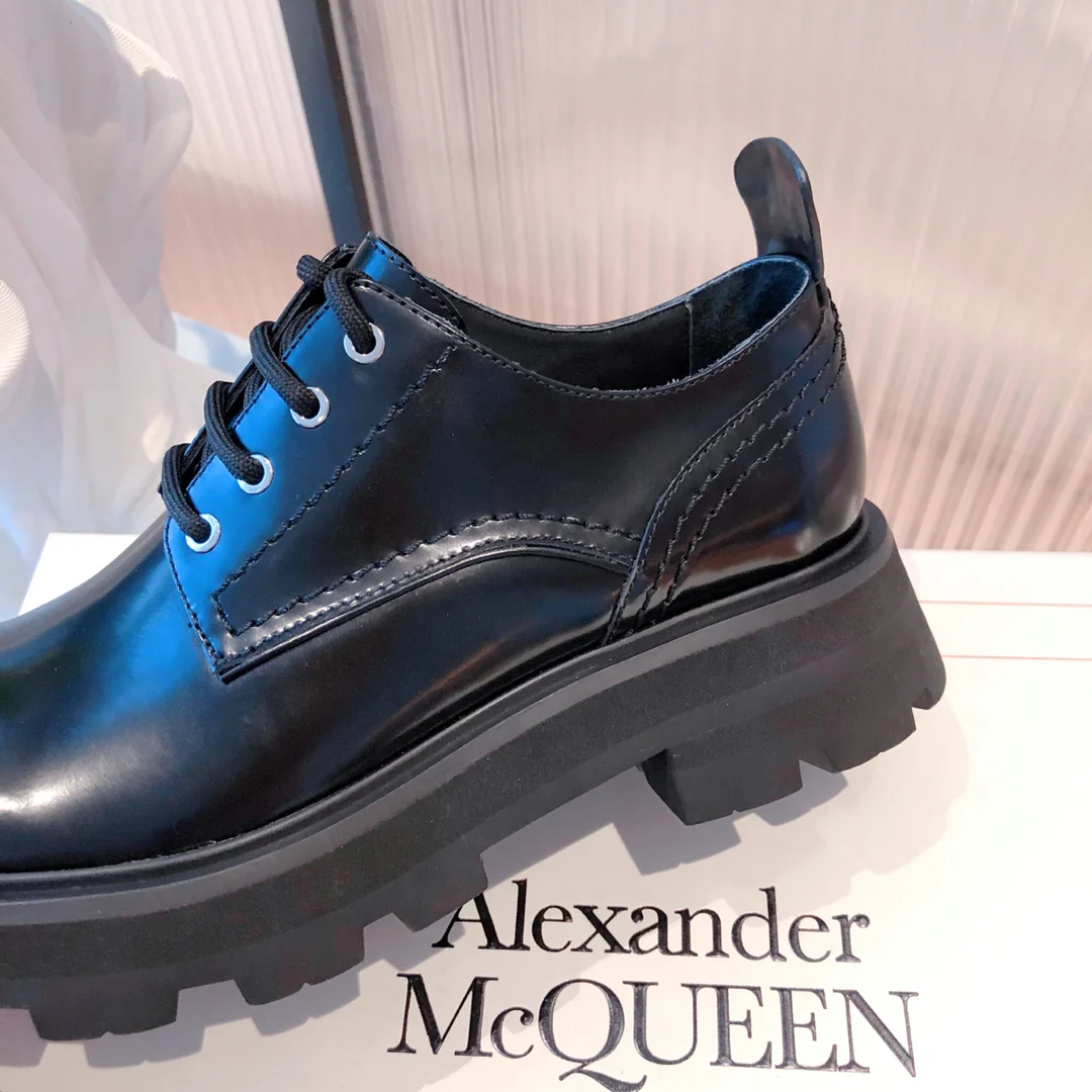 Лоферы на платформе McQueen - 1
