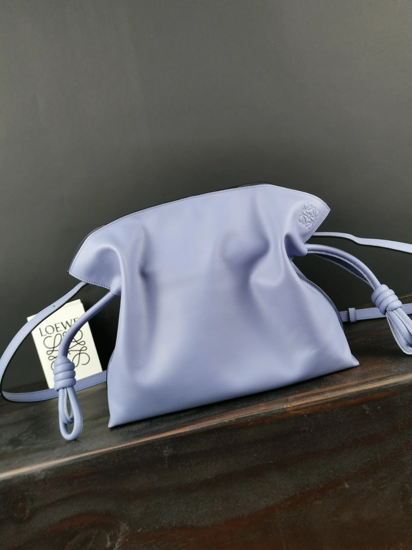 Loewe 2020 Upgraded Flamenco Calfskin Atlantic Blue