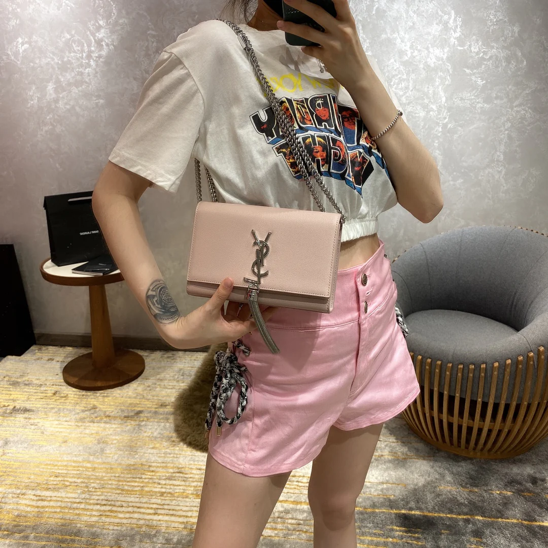 Сумка YSL Kate с цепочкой и кисточкой, 20 см — делюсь своим опытом ношения.