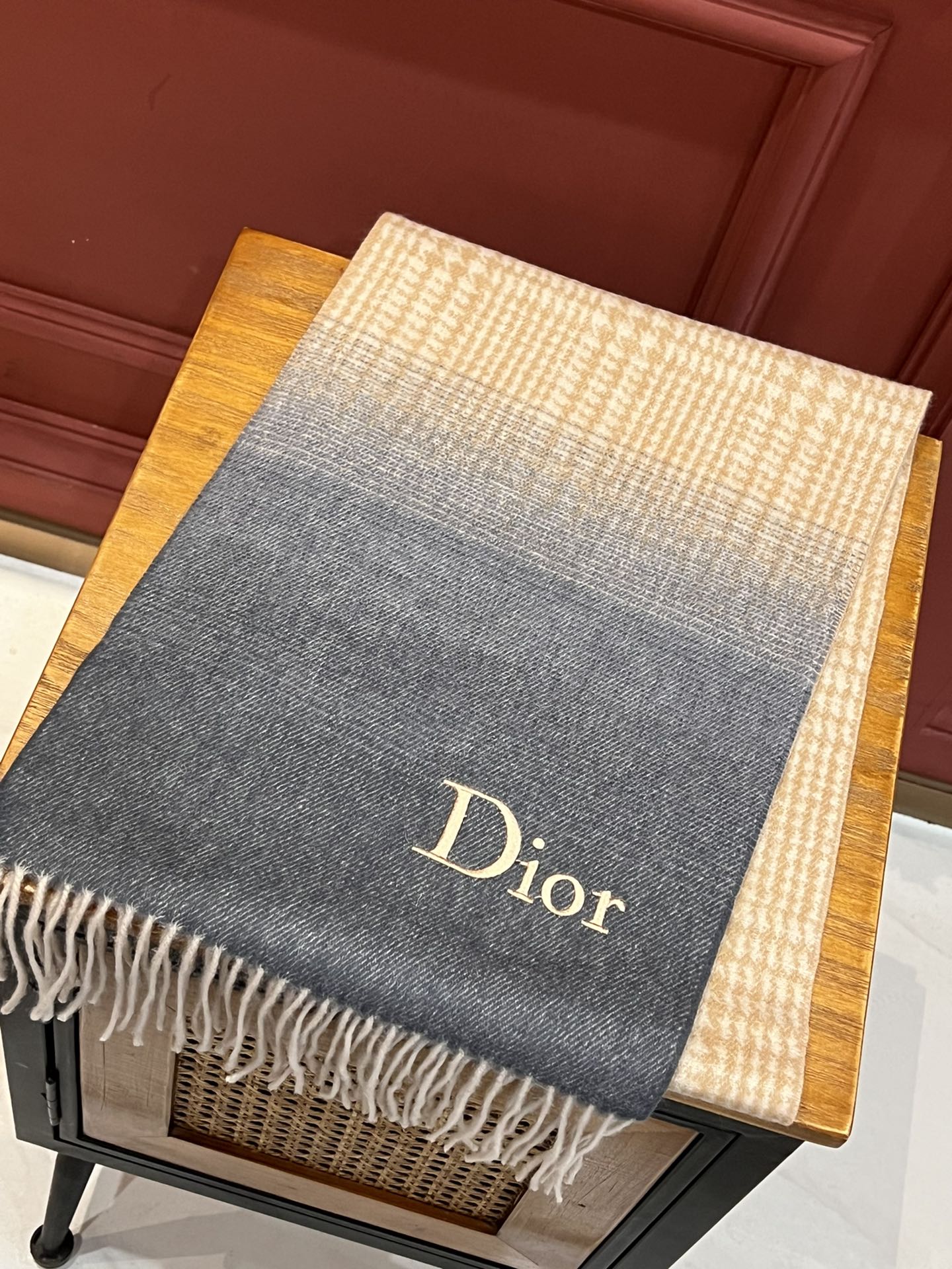 Кашемировый шарф Dior - 30 см - 195 см