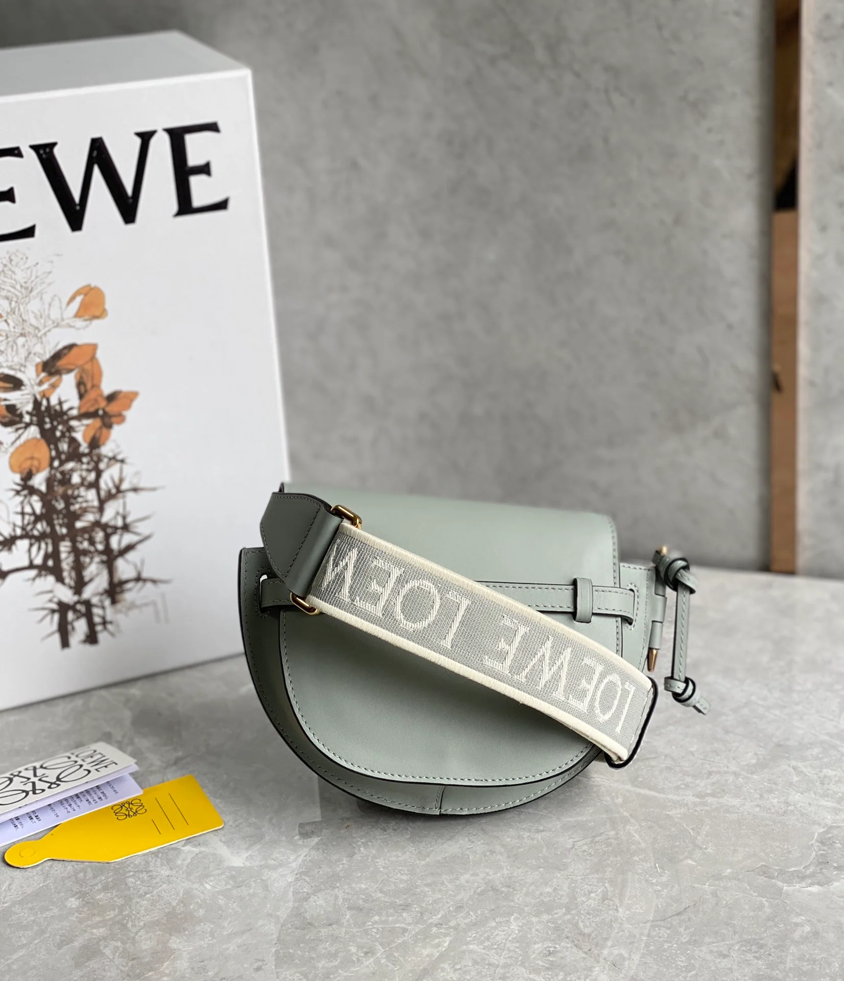 Loewe-gate-dual-gray-green-mini