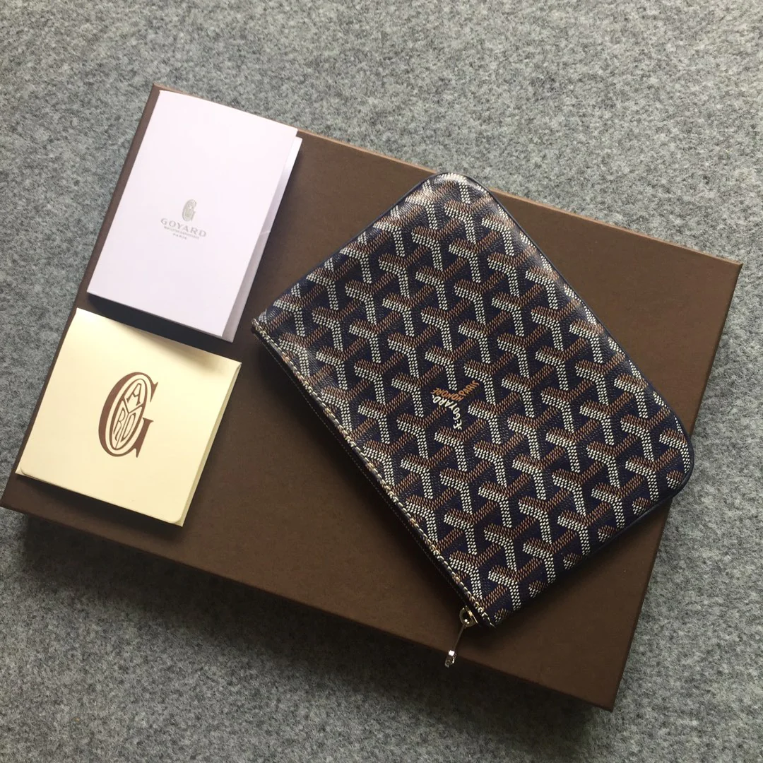 Мини-сумочка Goyard - темно-синяя