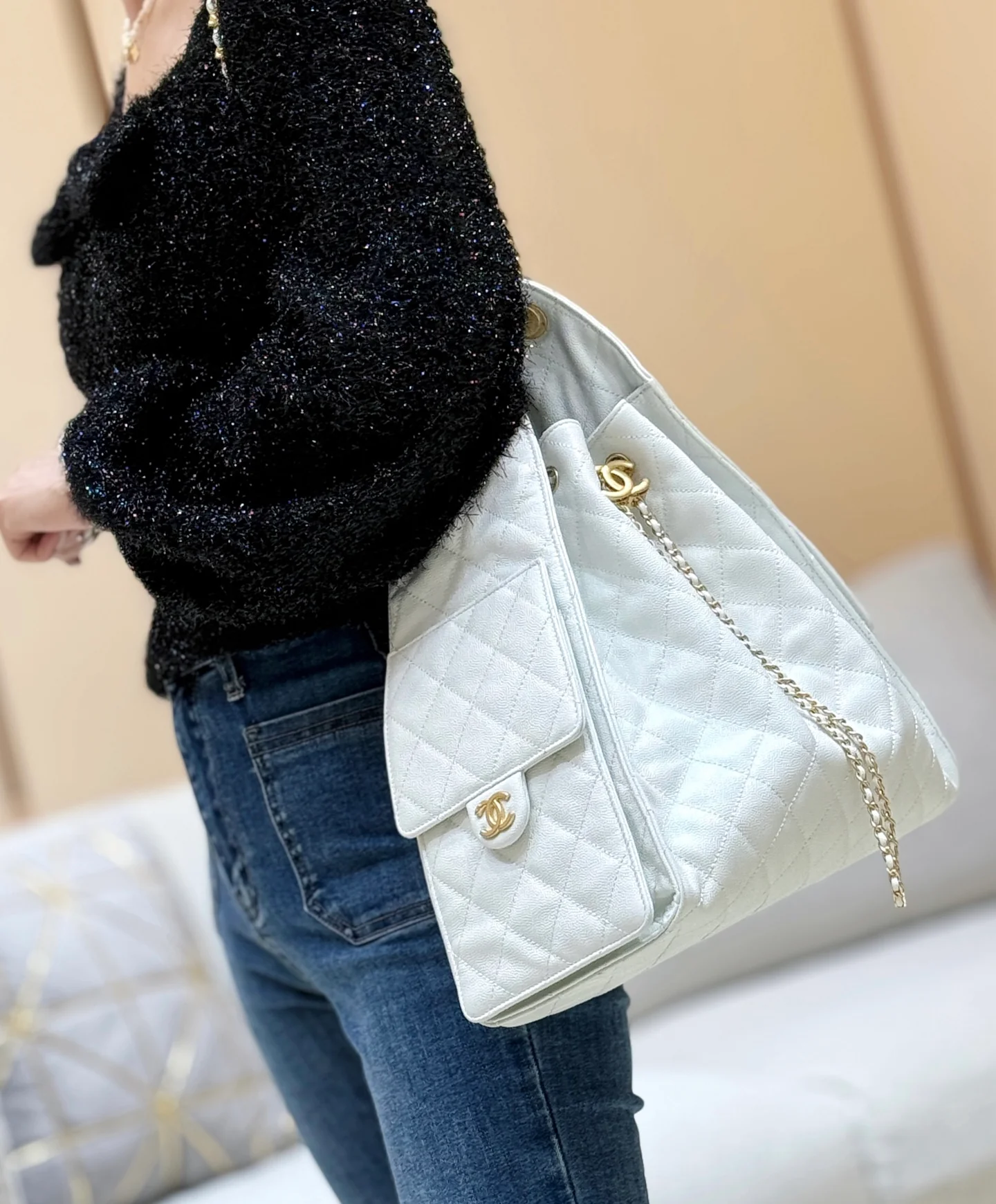 Сумка Chanel 25s 25bag - белая