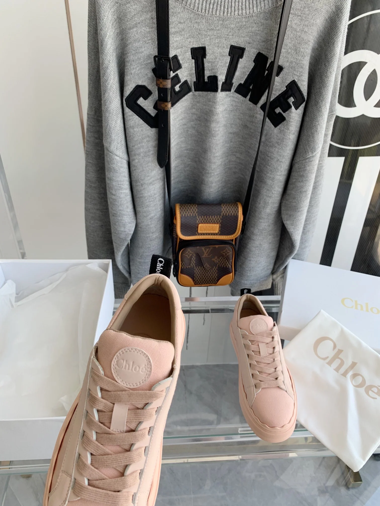 Кроссовки на платформе Chloe - повседневная обувь