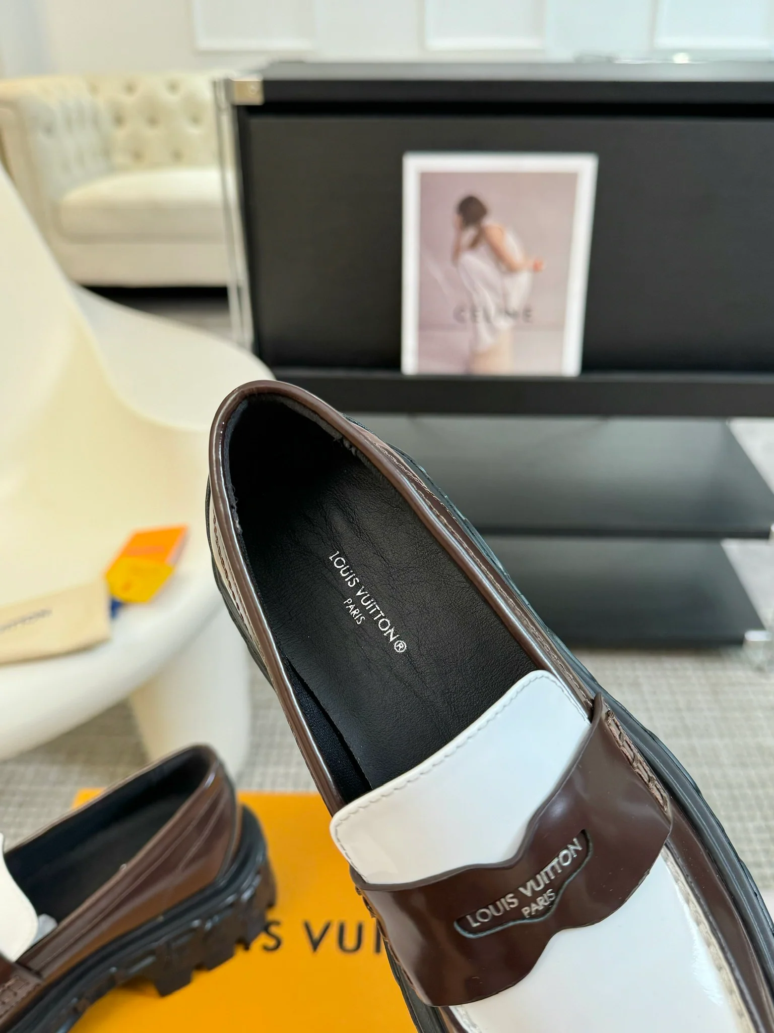 Лоферы LV-2024 - Кофейный