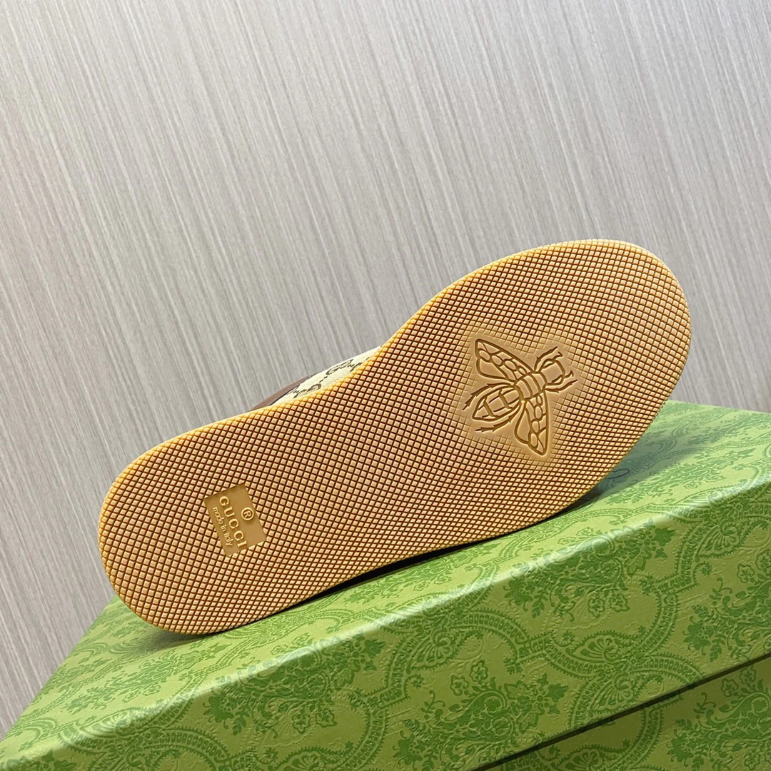 Новинка Gucci 2023 года - Туфли на платформе Dirty Shoes - Модель Monogram