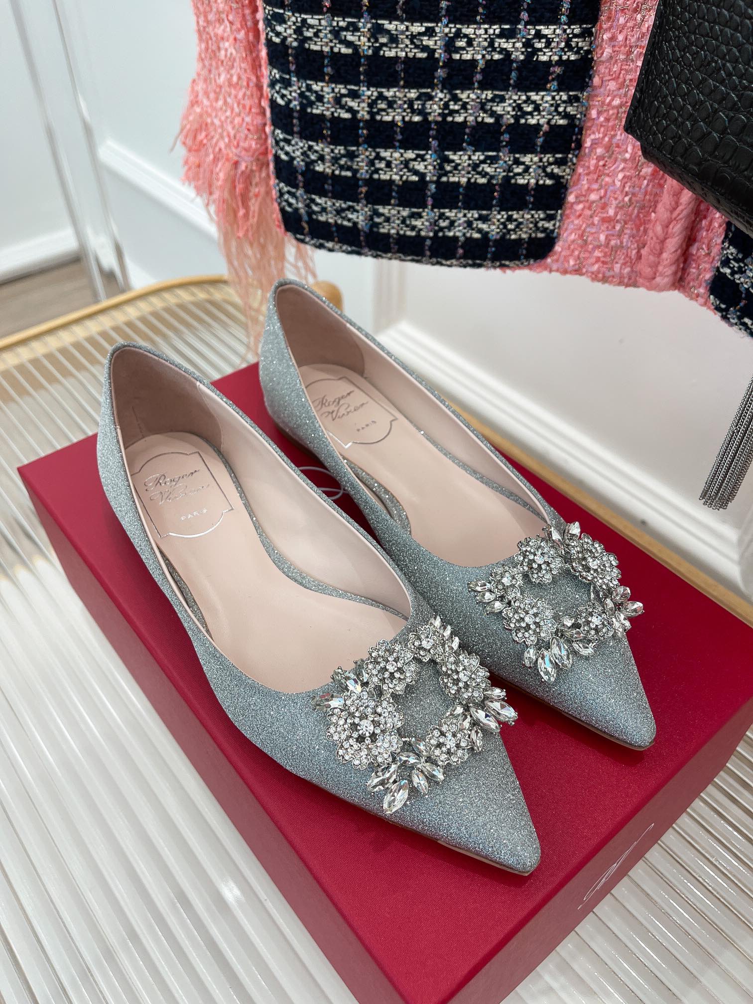 Обувь RV Shoes - Новинка сезона осень/зима 2022 - Балетки - Серый