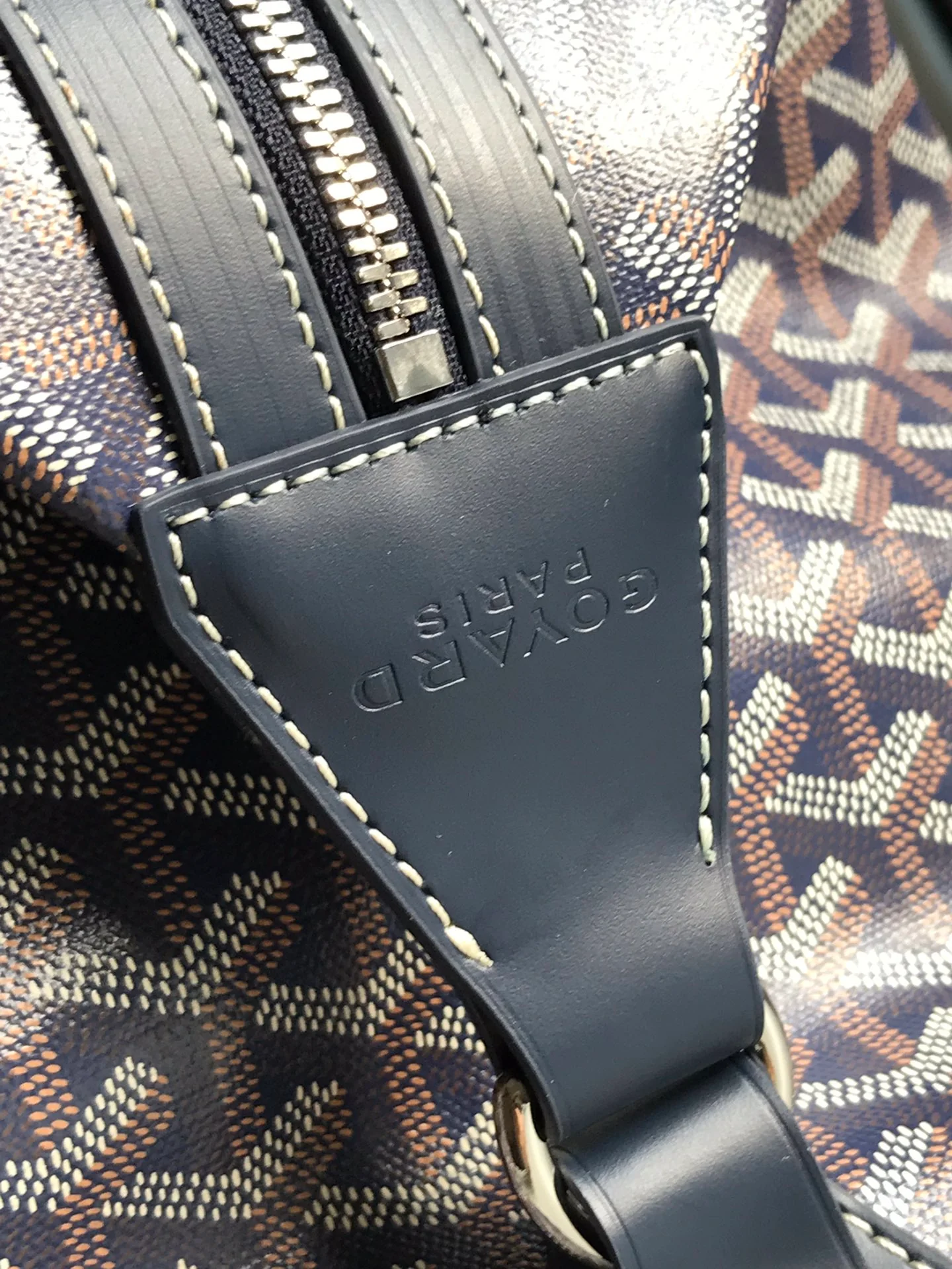 Дорожная сумка Goyard Boeing - темно-синяя