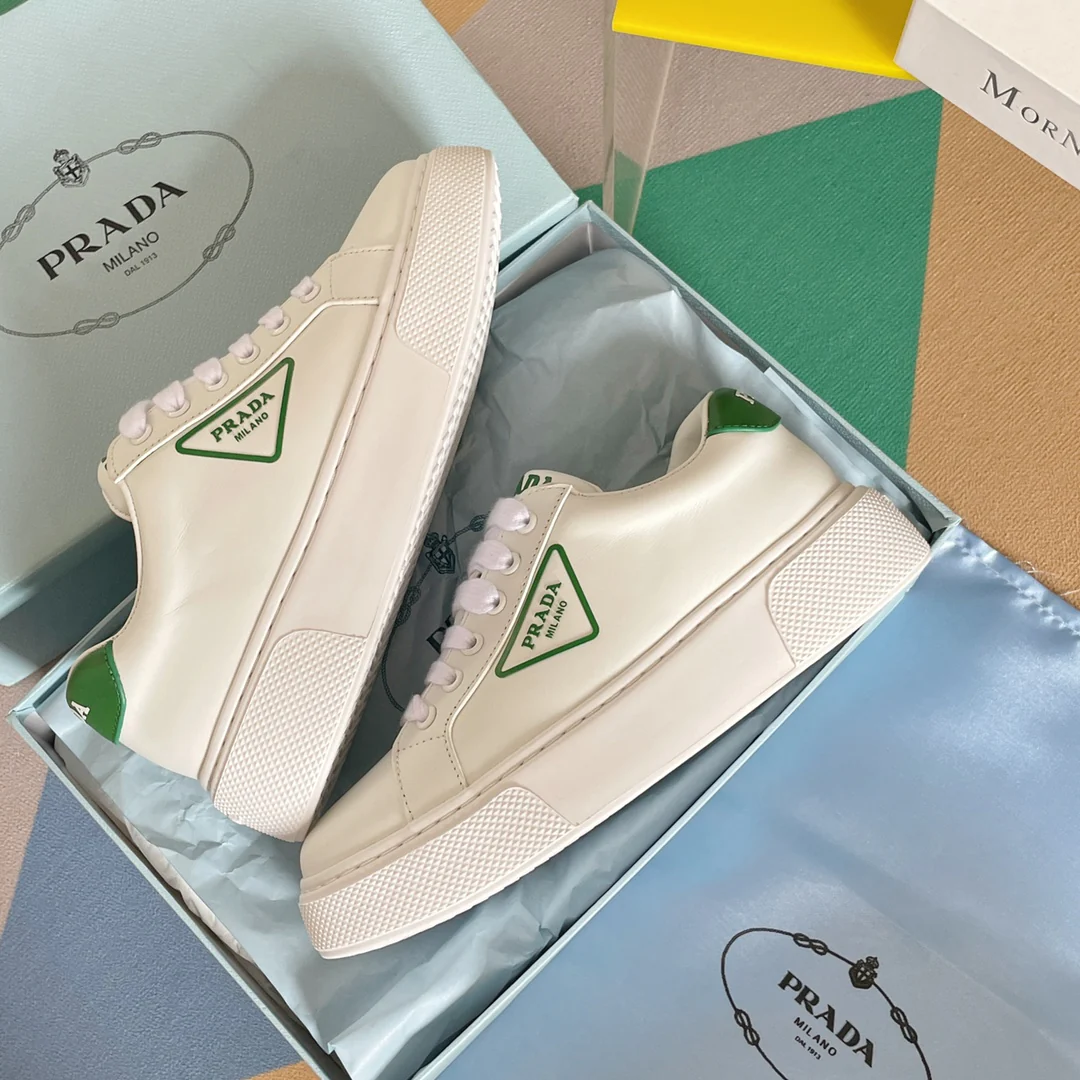 Новые поступления Prada ранней весной 2022 года - Повседневные туфли на платформе - 2