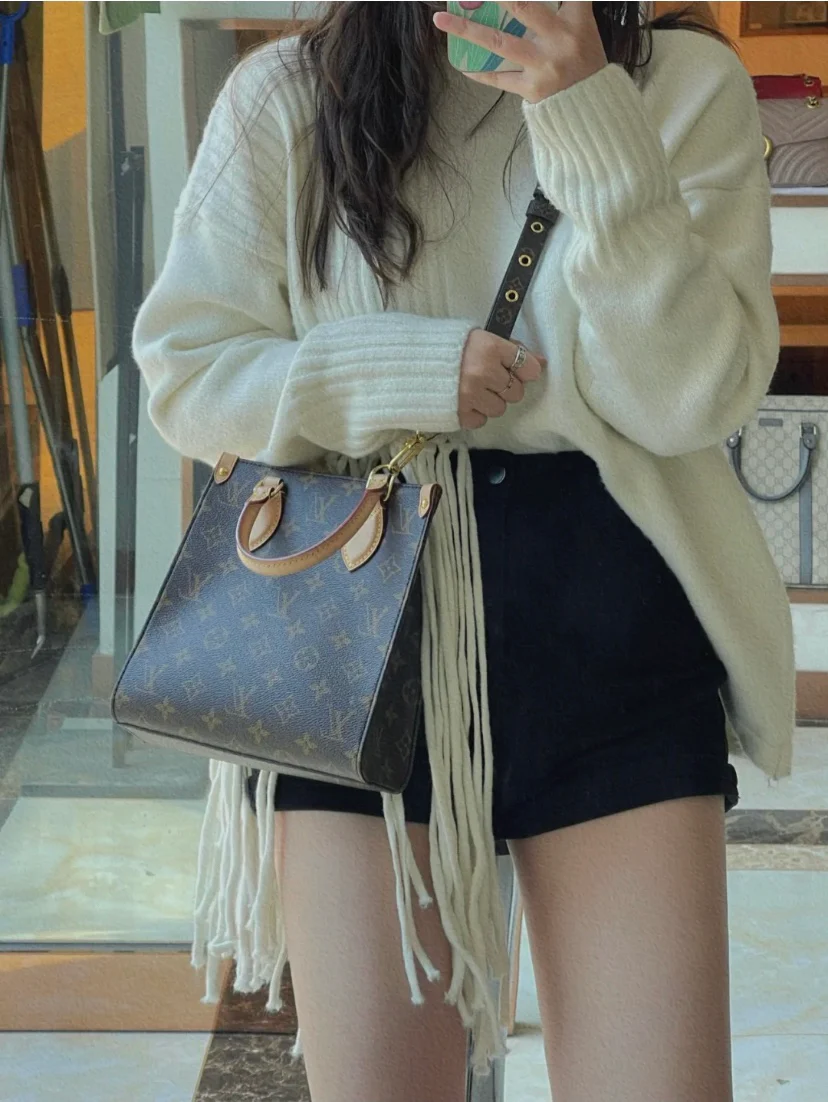 m46265-LV-sac-plat-bb Сумка для нот - Сумка через плечо