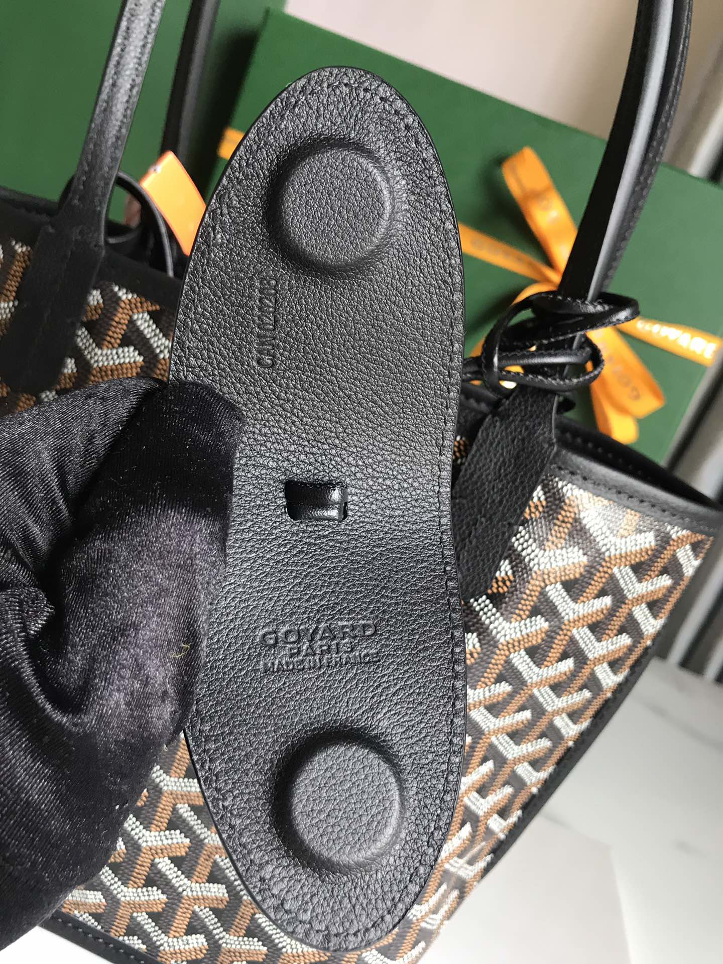 Мини-сумка Goyard Anjou - Коричневый