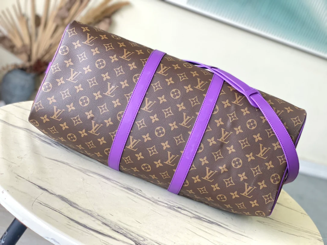 m46775-LV-keepall-bandouliere дорожная сумка-фиолетовая