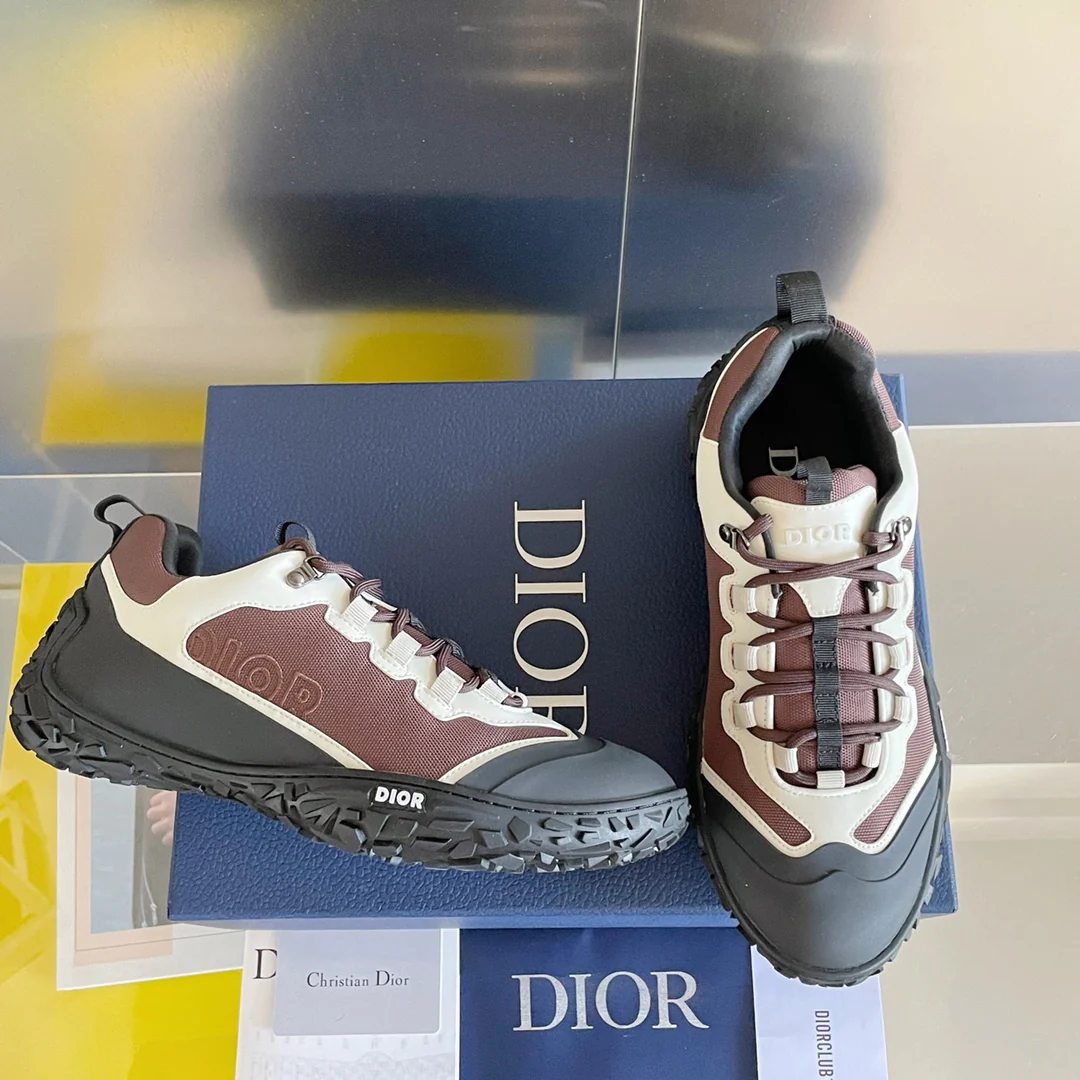 Коллекция Dior Diorizon - Кроссовки - Унисекс - Черно-коричневые